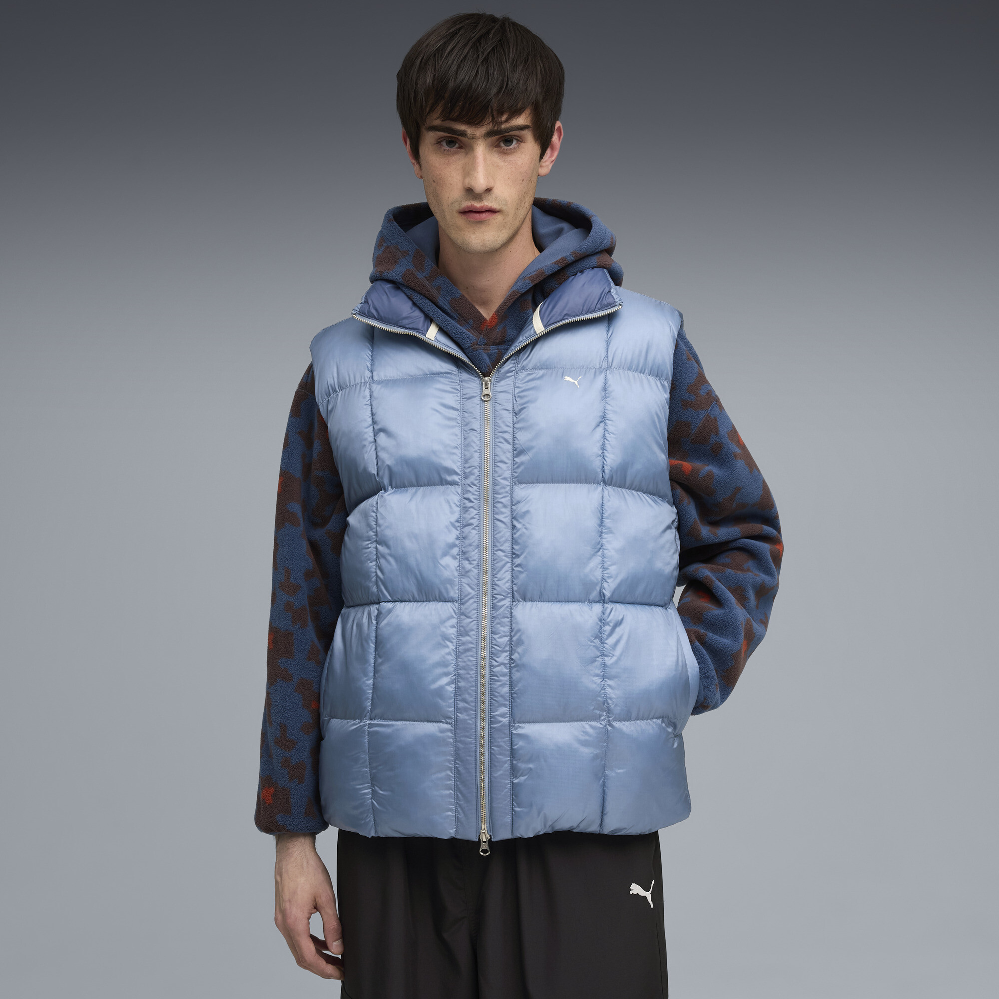 PUMA MMQ PERTEX® Pufferweste Herren, Kleidung, Blau, S