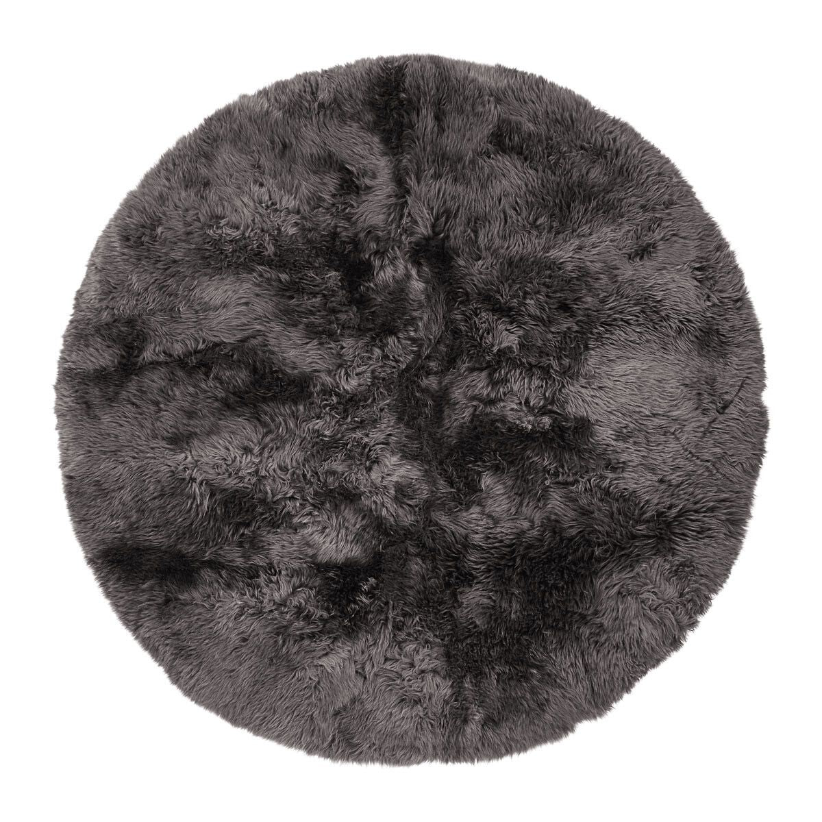 Lammfell Teppich Premium | Langhaar | Neuseeland | D180 & D250 cm