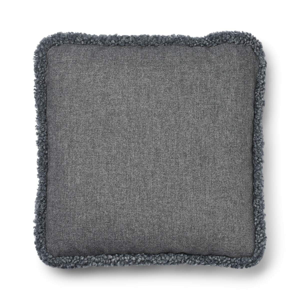 Wollkissen | 100% Wolle | Fellborte | 52x52 cm