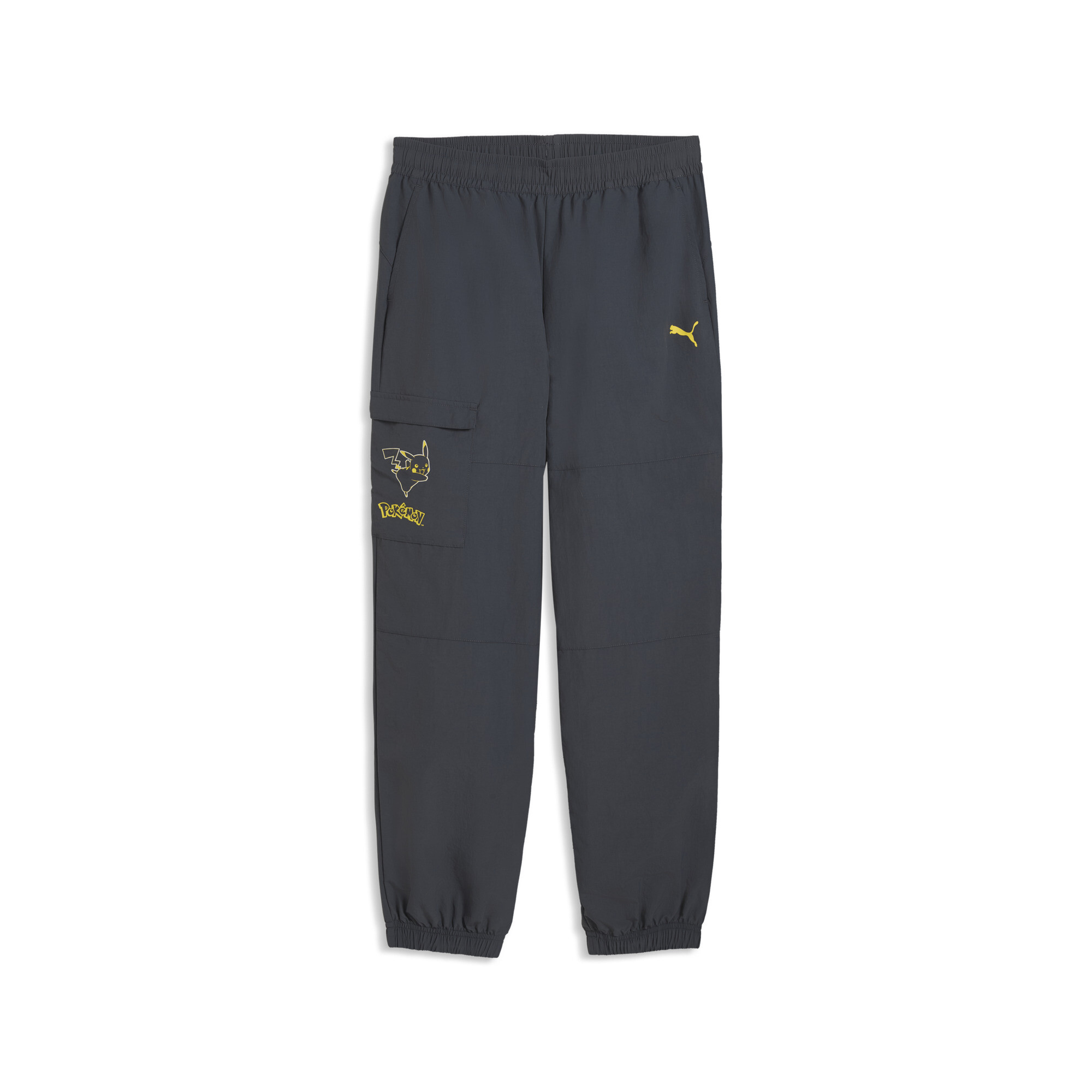 PUMA x POKÉMON Relaxed Cargohose Teenager, Accessoires, Grau, 15-16Y