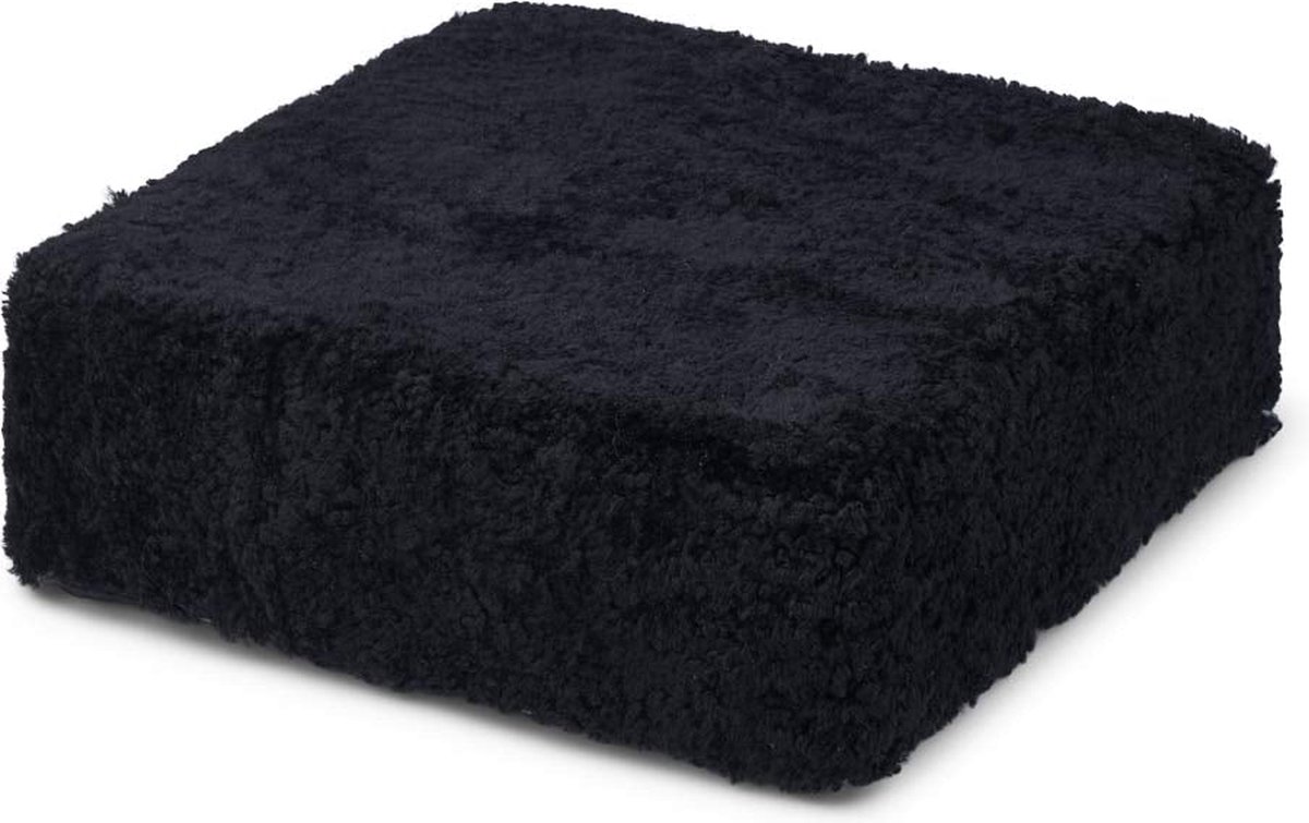 Lammfell Sitzsackstuhl Premium | Langhaar | Neuseeland | 100x100x80 cm