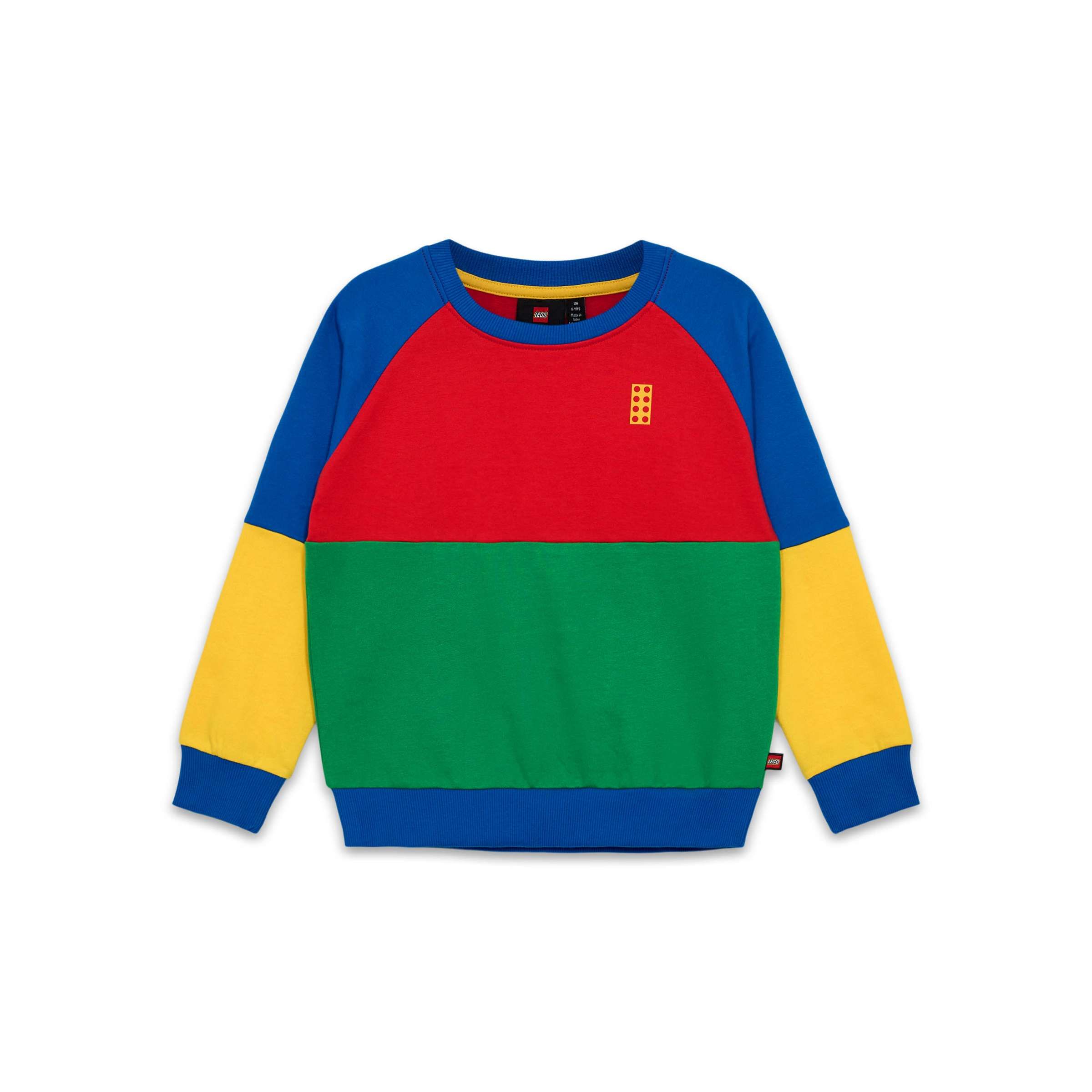 Dziecięca bluza w bloki kolorów