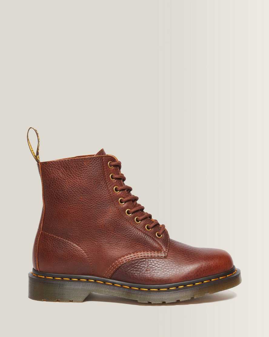 Dr. Martens 1460 Pascal Ambassador Leder Schnürstiefel in Braun, Größe: 37
