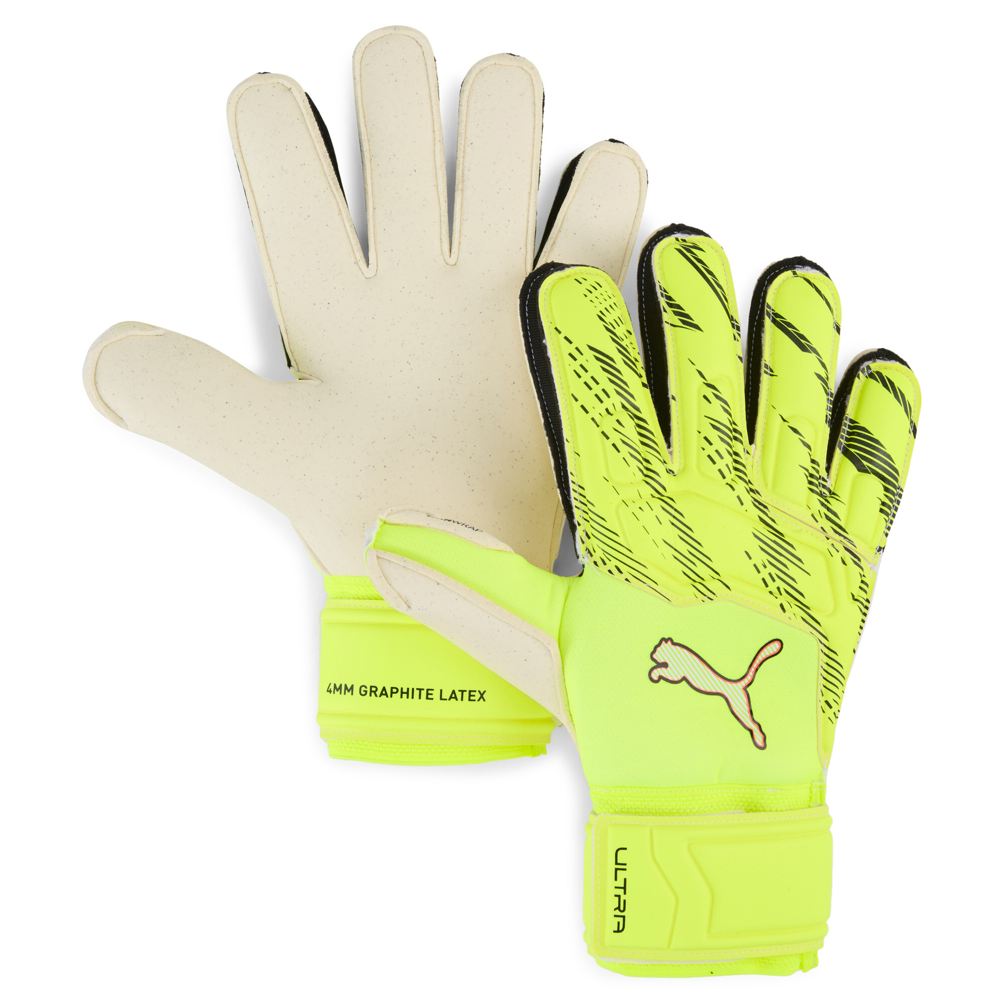 PUMA ULTRA Pro Protect Torwarthandschuhe Teenager, Accessoires, Gelb, 10