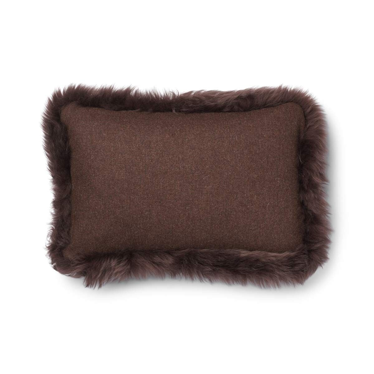 Wollkissen | 100% Wolle | Fellborte | 52x52 cm | 34x52 cm