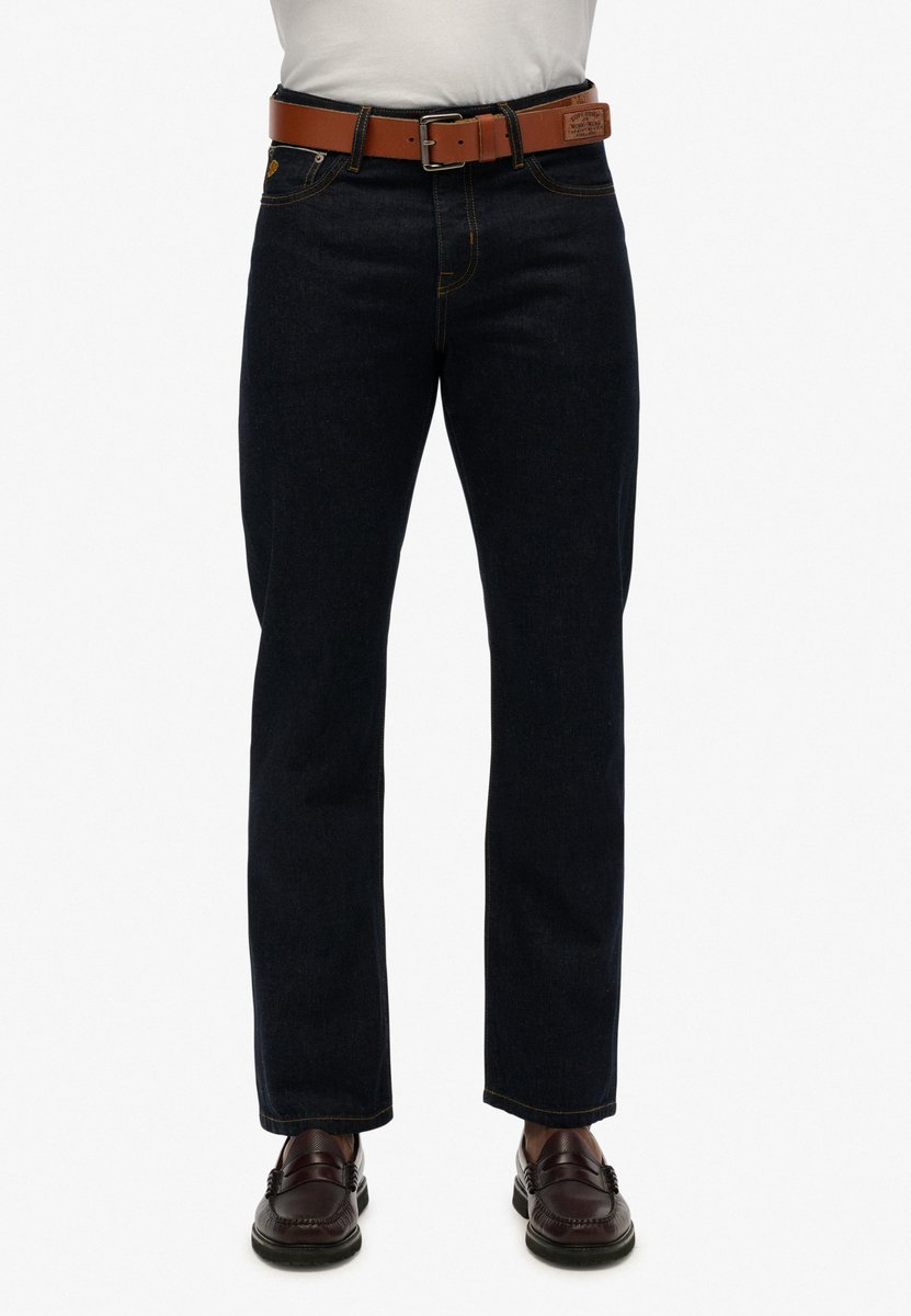 Superdry Herren The Merchant Store - Gerade Geschnittene Jeans Cream - Größe: 30/32
