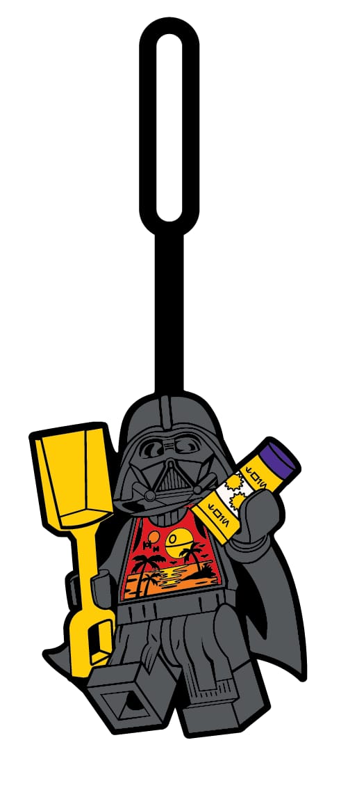Darth Vader im Urlaubs-Outfit Taschenanhänger