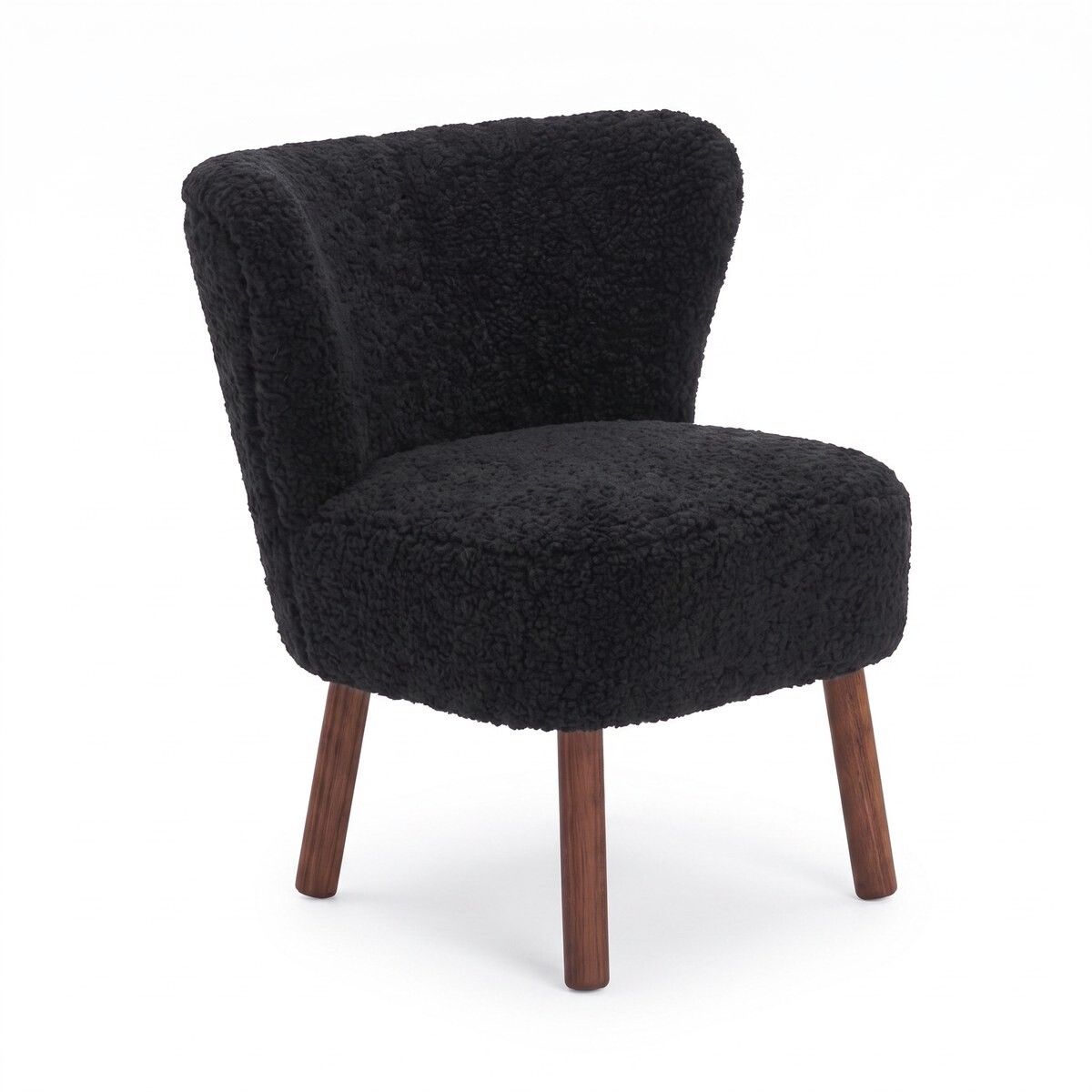 Emily Esszimmerstuhl | Premium Lammfell | Designmöbel