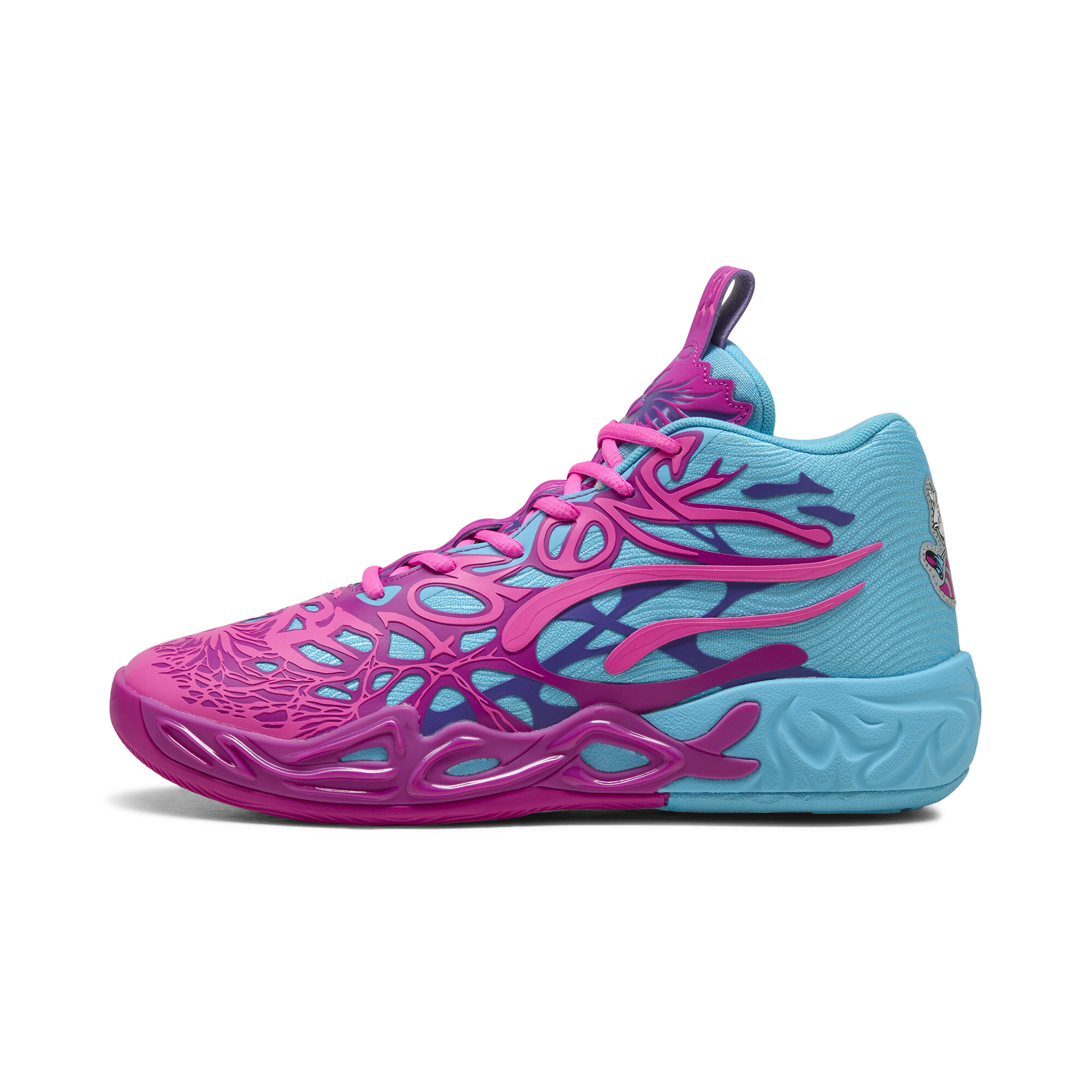 PUMA MB.04 Iridescent Basketballschuhe, Schuhe, Rosa, 46