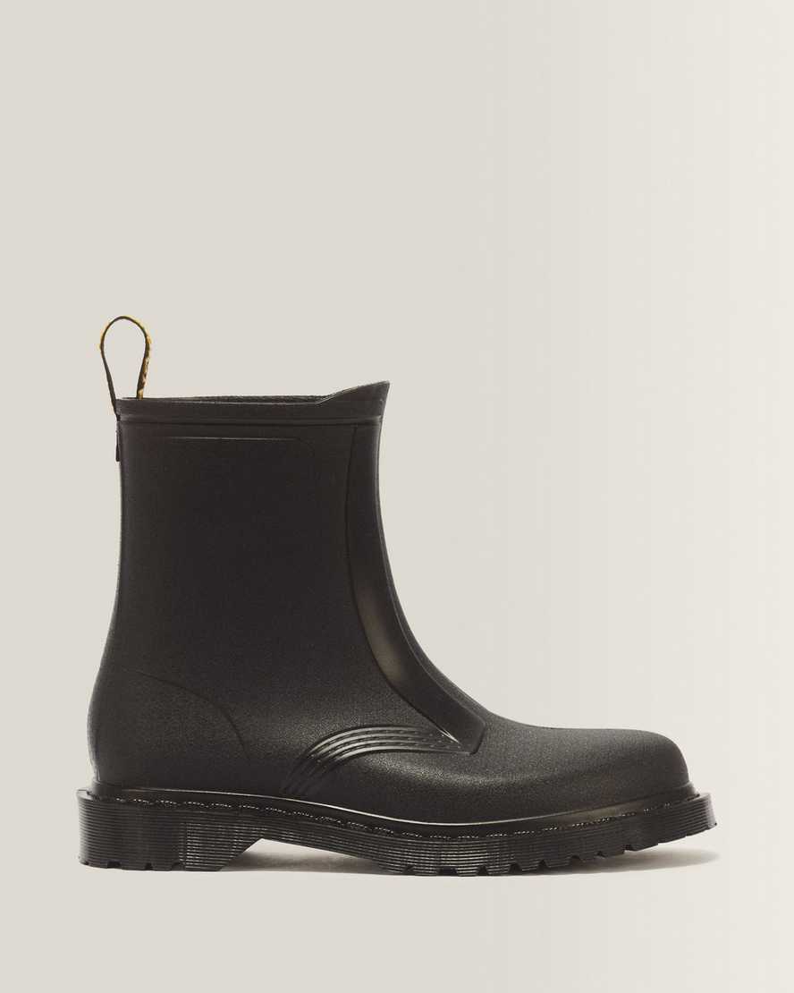 Dr. Martens 1460 Rain Stiefel in Schwarz, Größe: 46