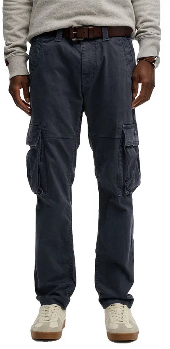 Superdry Herren Core Cargo Hose Navy - Größe: 32/32