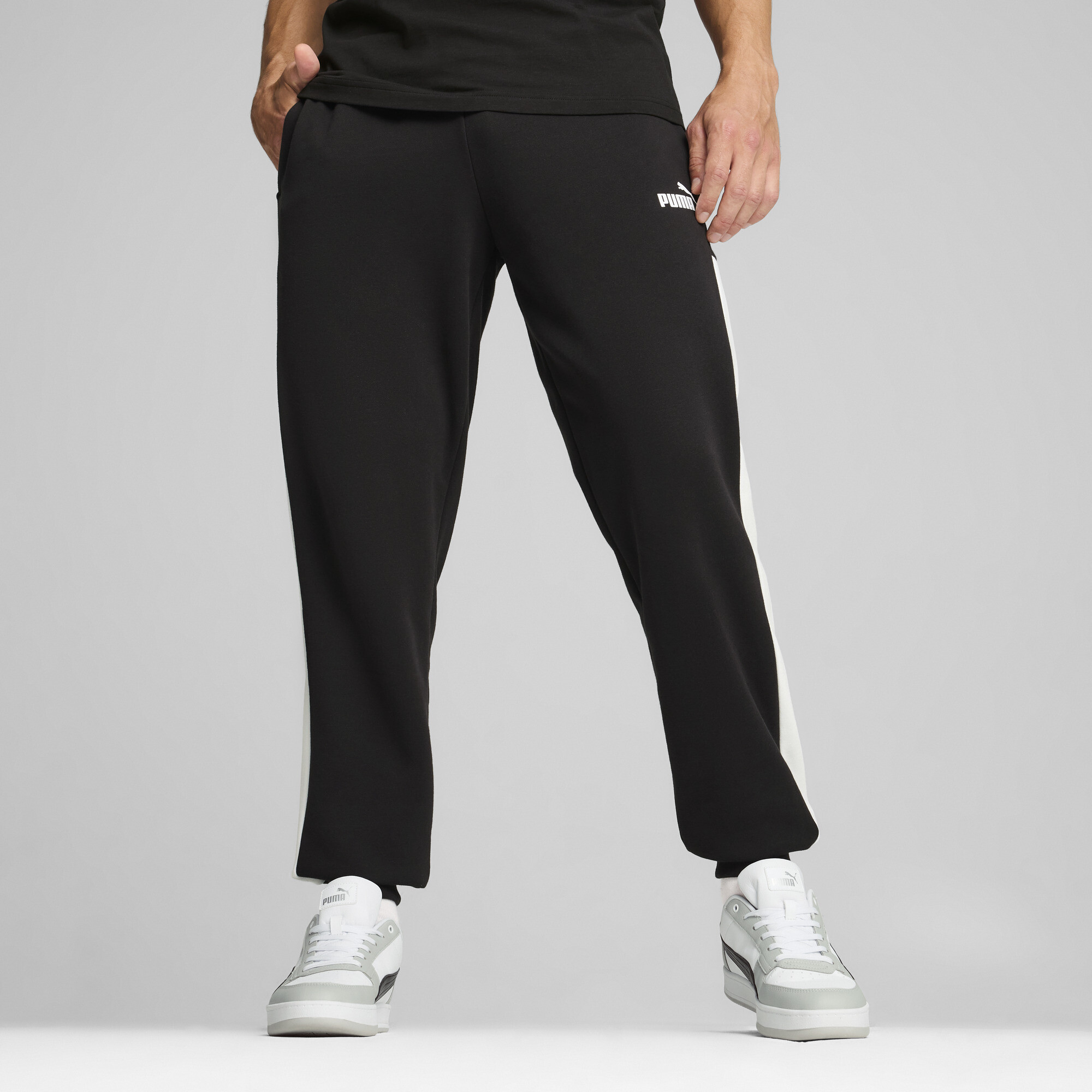 PUMA Around The Block Jogginghose Herren, Kleidung, Schwarz, XXL