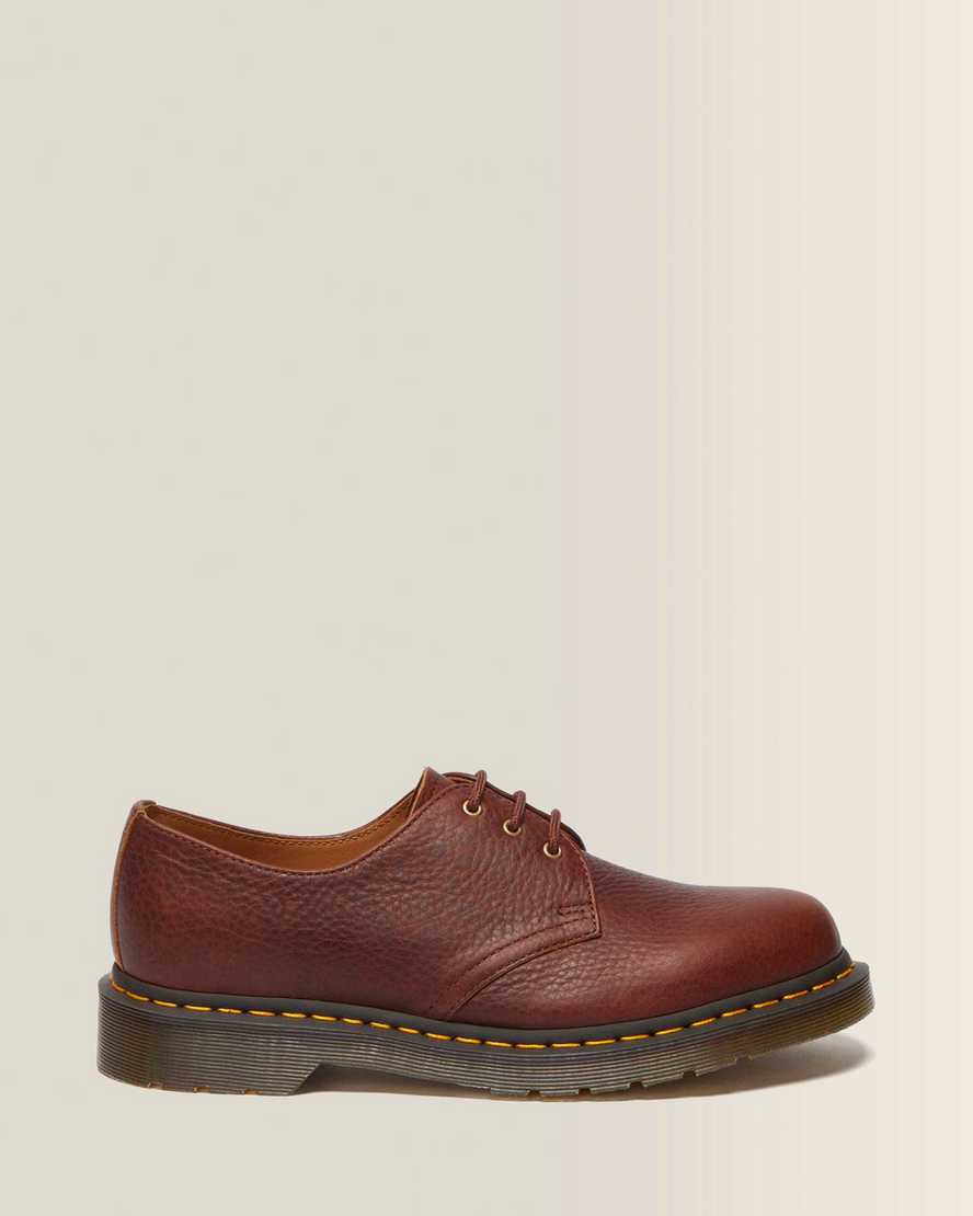 Dr. Martens 1461 Ambassador Leder Oxford Schuhe in Braun, Größe: 44