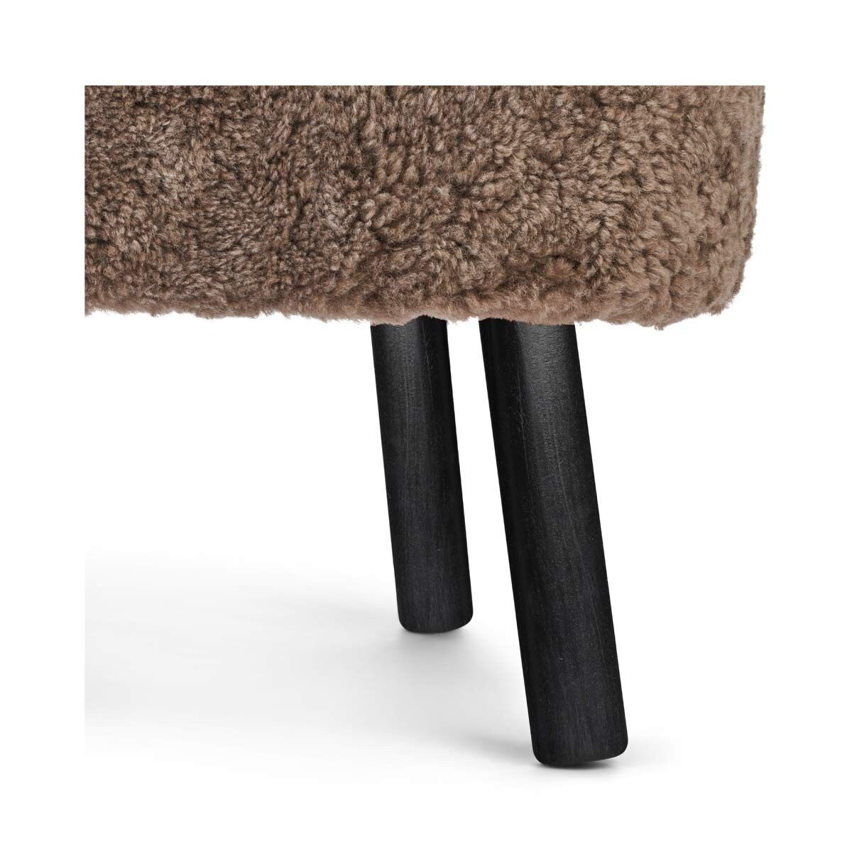 Emily Esszimmerstuhl | Premium Lammfell | Designmöbel