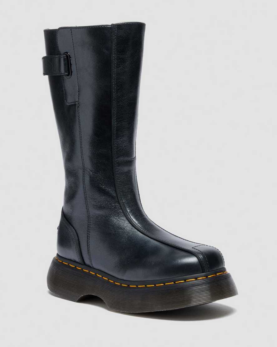 Dr. Martens 2976 Sub Leder Chelsea Stiefel Schuhe in Schwarz, Größe: 37