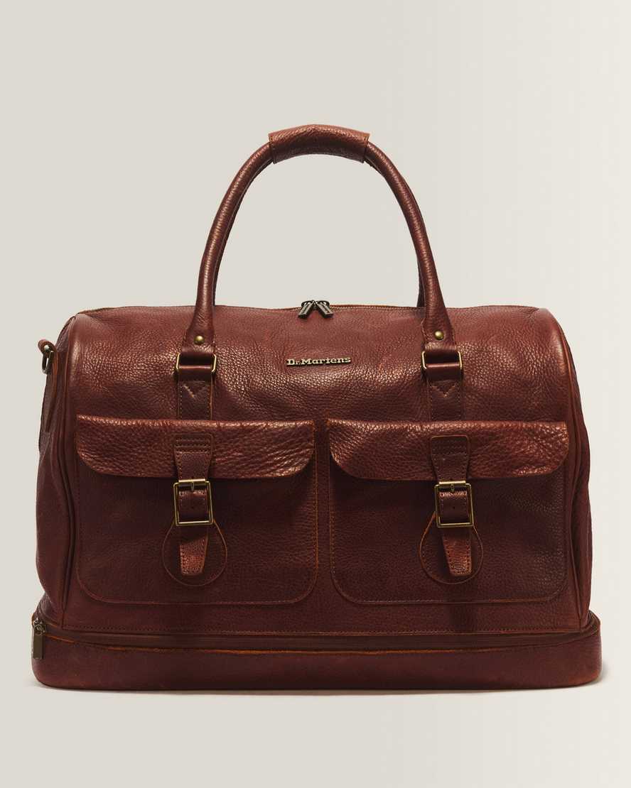 Dr. Martens Weekender Ambassador Ledertasche in Braun