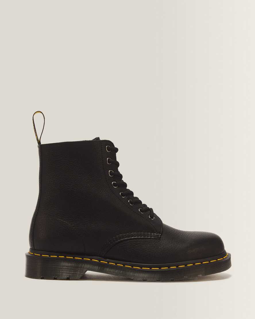 Dr. Martens 1460 Pascal Ambassador Leder Schnürstiefel in Schwarz, Größe: 46