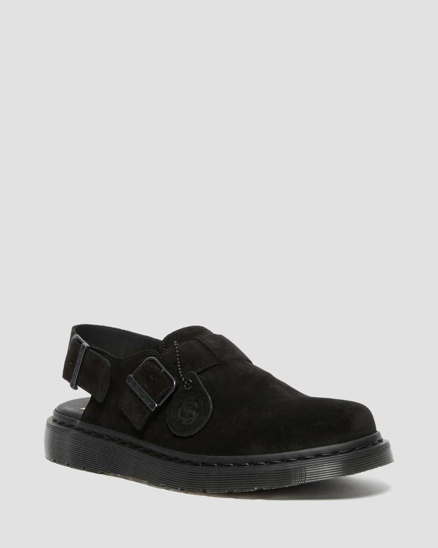 Dr. Martens Maxxy Slide Ar Rogue Leder Sandalen in Braun, Größe: 36