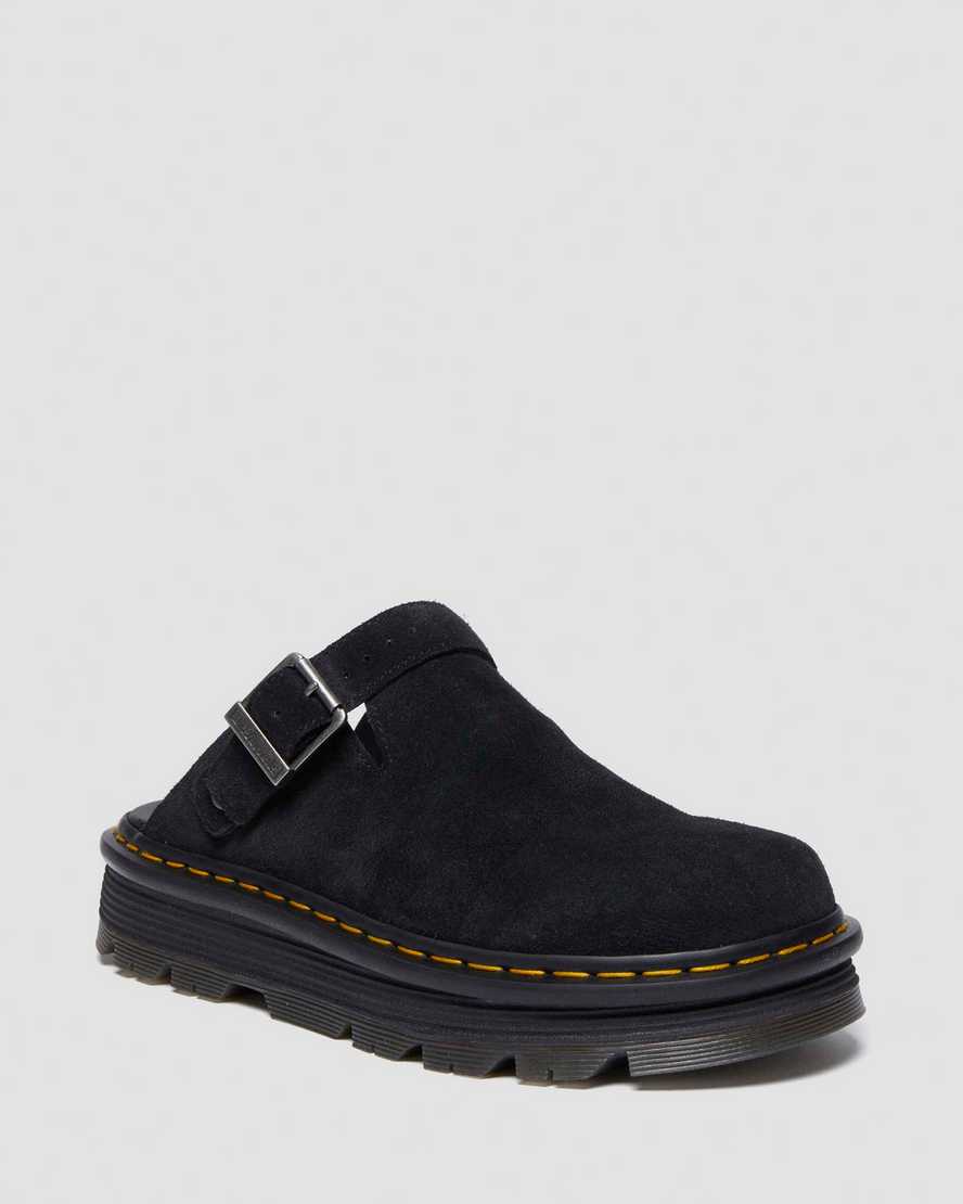 Dr. Martens Maybole Hi Square Toe Lackleder Chelsea Stiefel Schuhe in Schwarz, Größe: 41