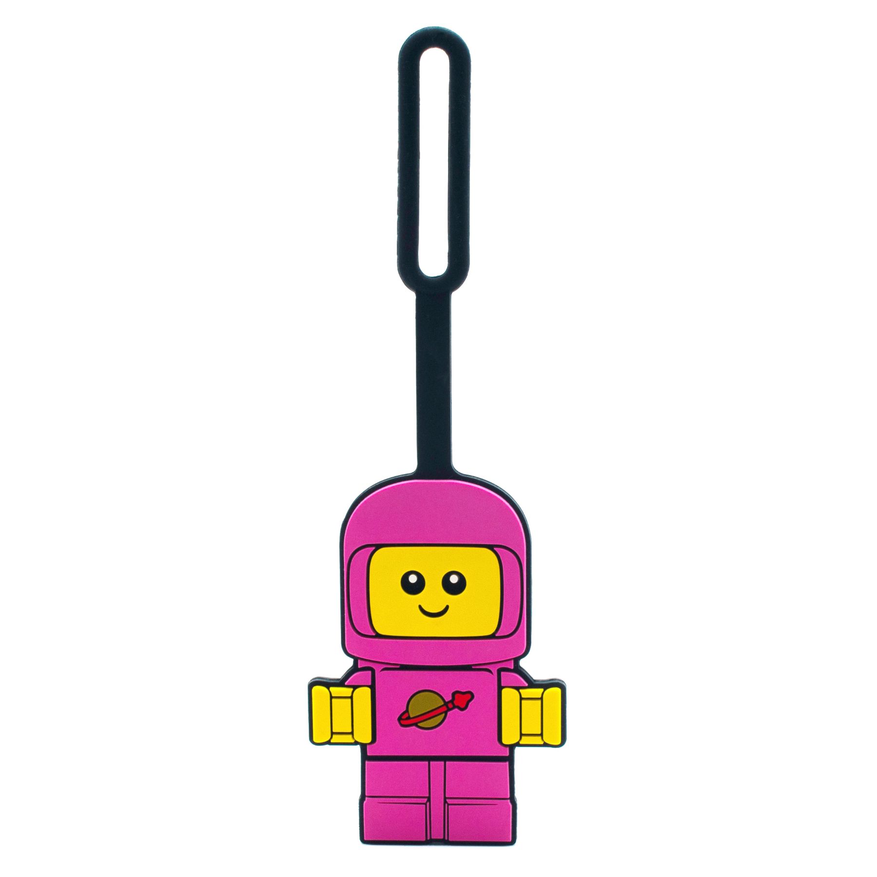 Weltraumbaby Taschenanhänger in Rosa