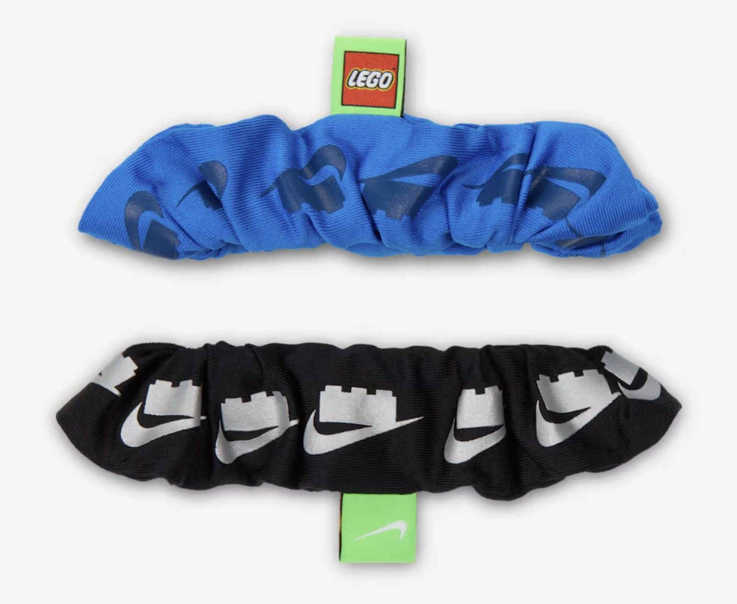 Nike x LEGO Collection Geraffte Haargummis (2er-Pack)