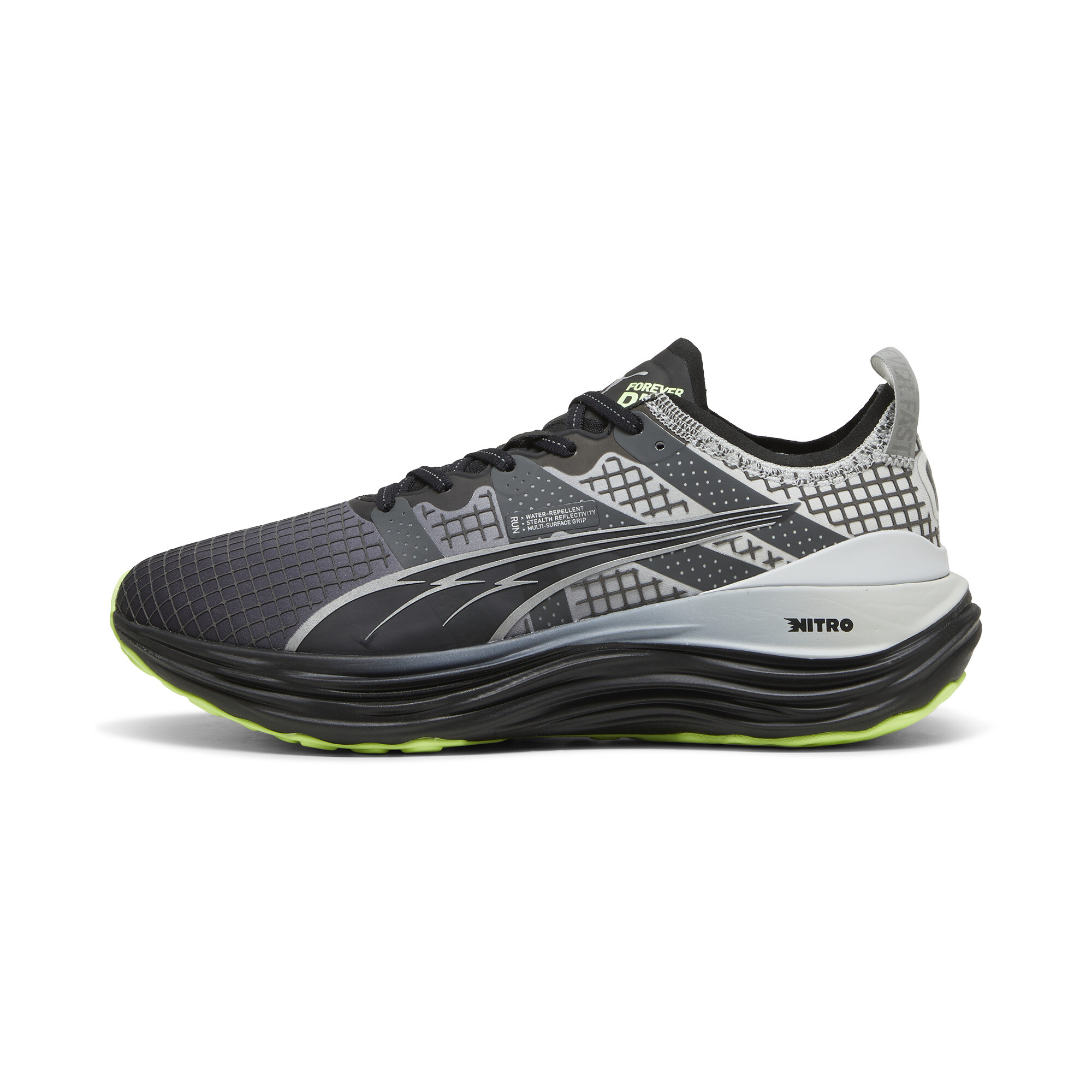 PUMA ForeverRun NITRO™ WTR Laufschuhe Herren, Schuhe, Schwarz, 42