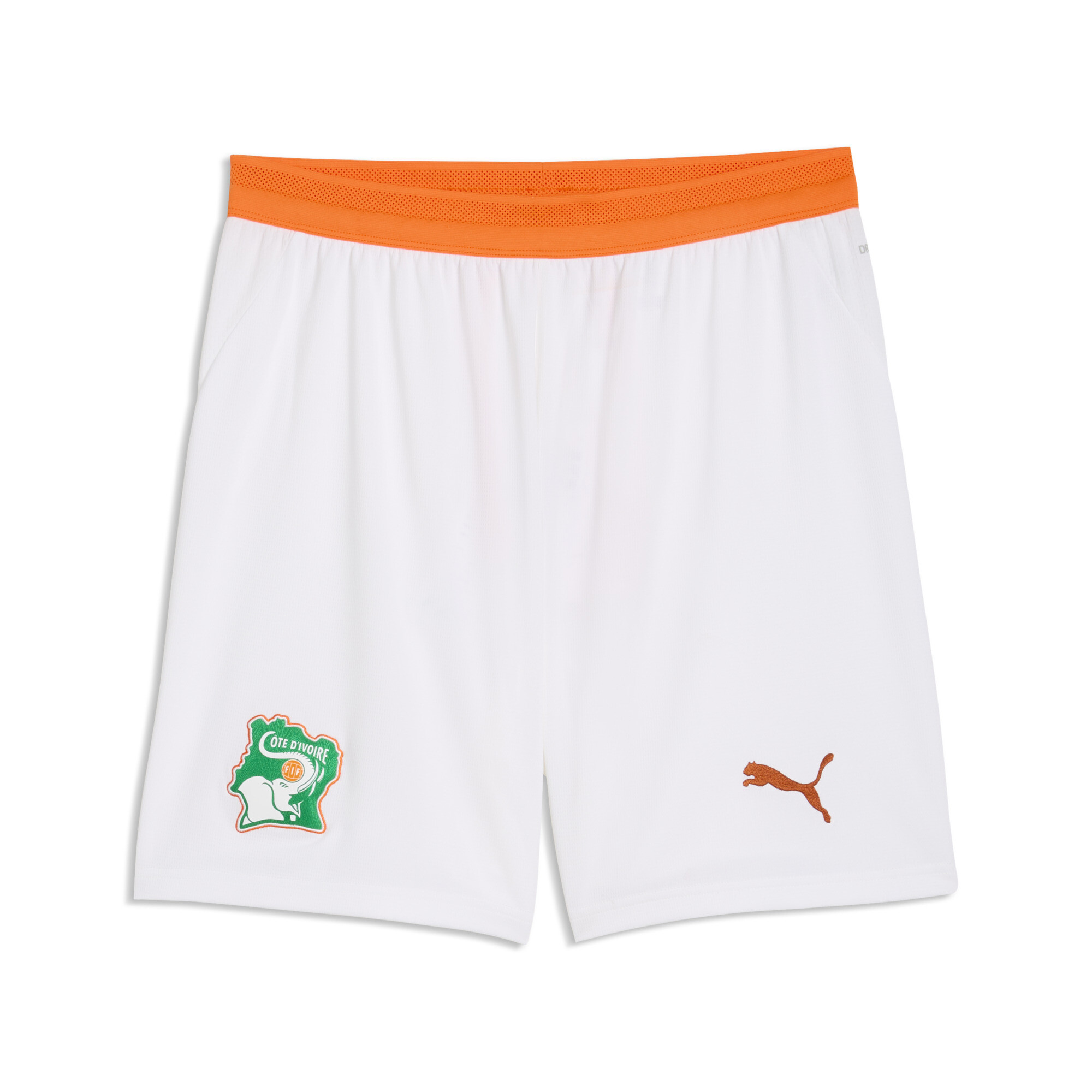 PUMA Elfenbeinküste Shorts Herren, Accessoires, Weiß, XS