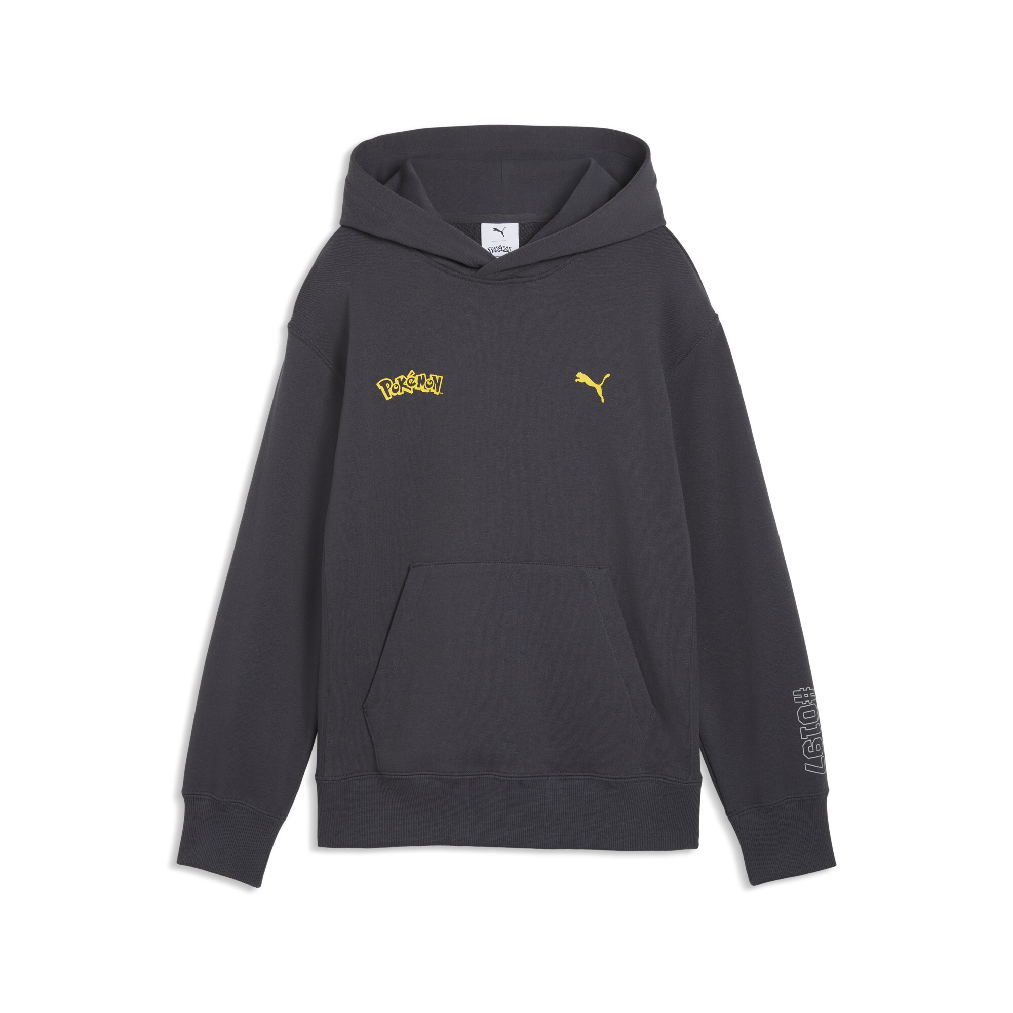 PUMA x POKÉMON Relaxed Graphic Hoodie Teenager, Accessoires, Grau, 9-10Y