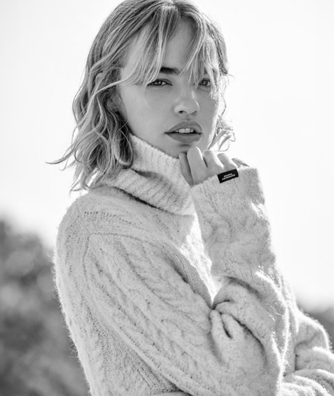 Superdry Damen Strickpullover mit Rollkragen und Zopfmuster Cream - Größe: 44