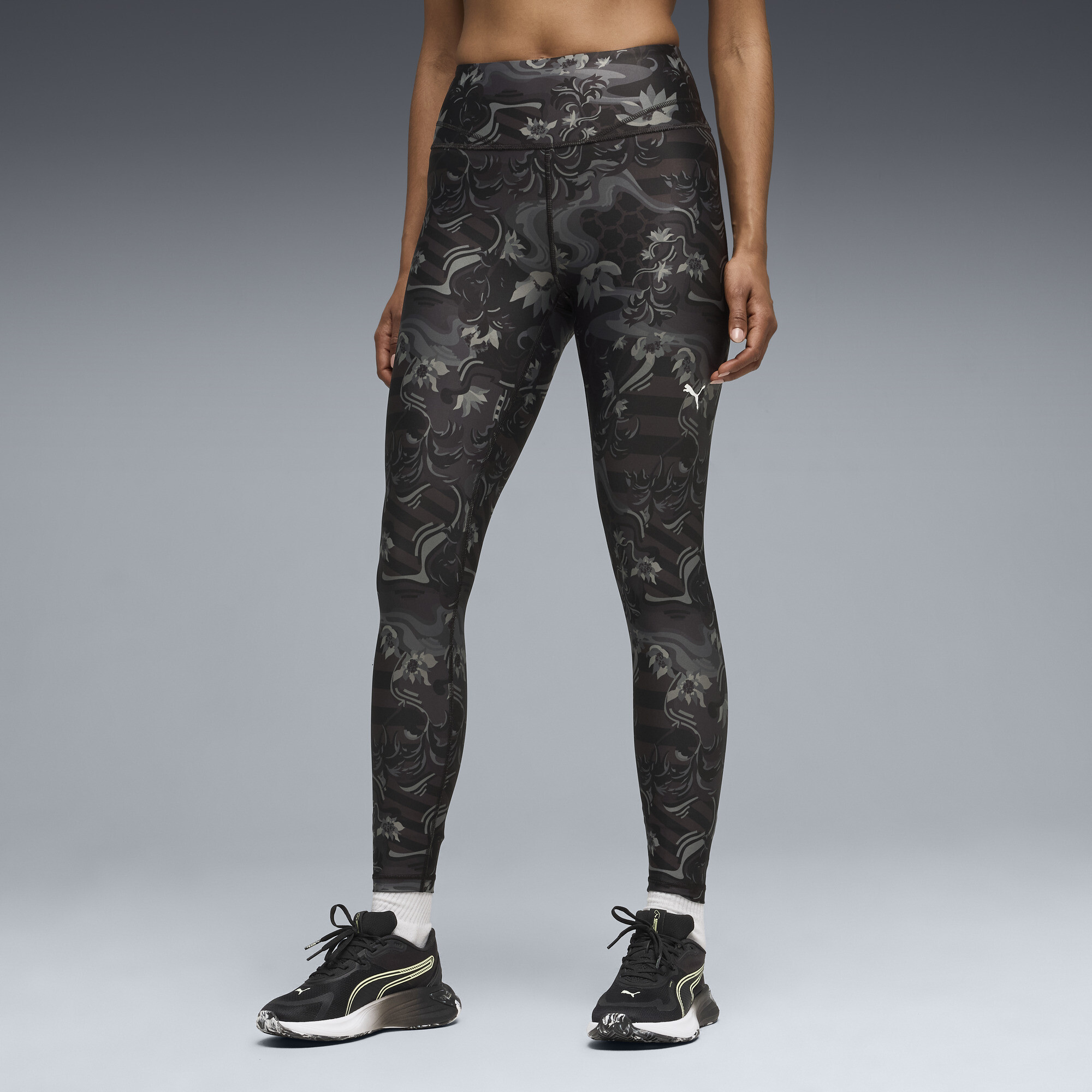 PUMA League 7/8-Trainingsleggings Damen, Kleidung, Schwarz, L