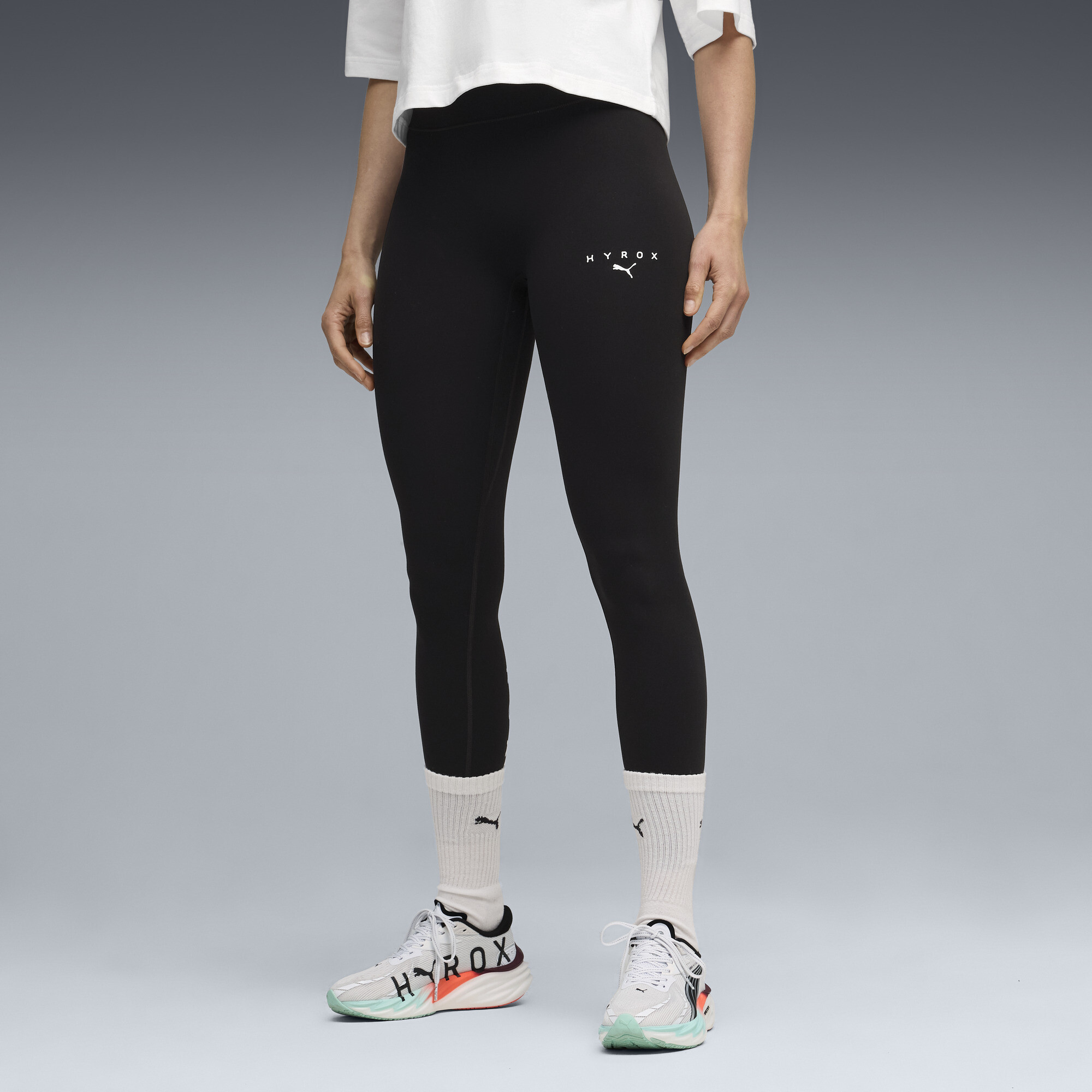 PUMA x HYROX SHAPELUXE Leggings in 7/8-Länge Damen, Kleidung, Schwarz, XS