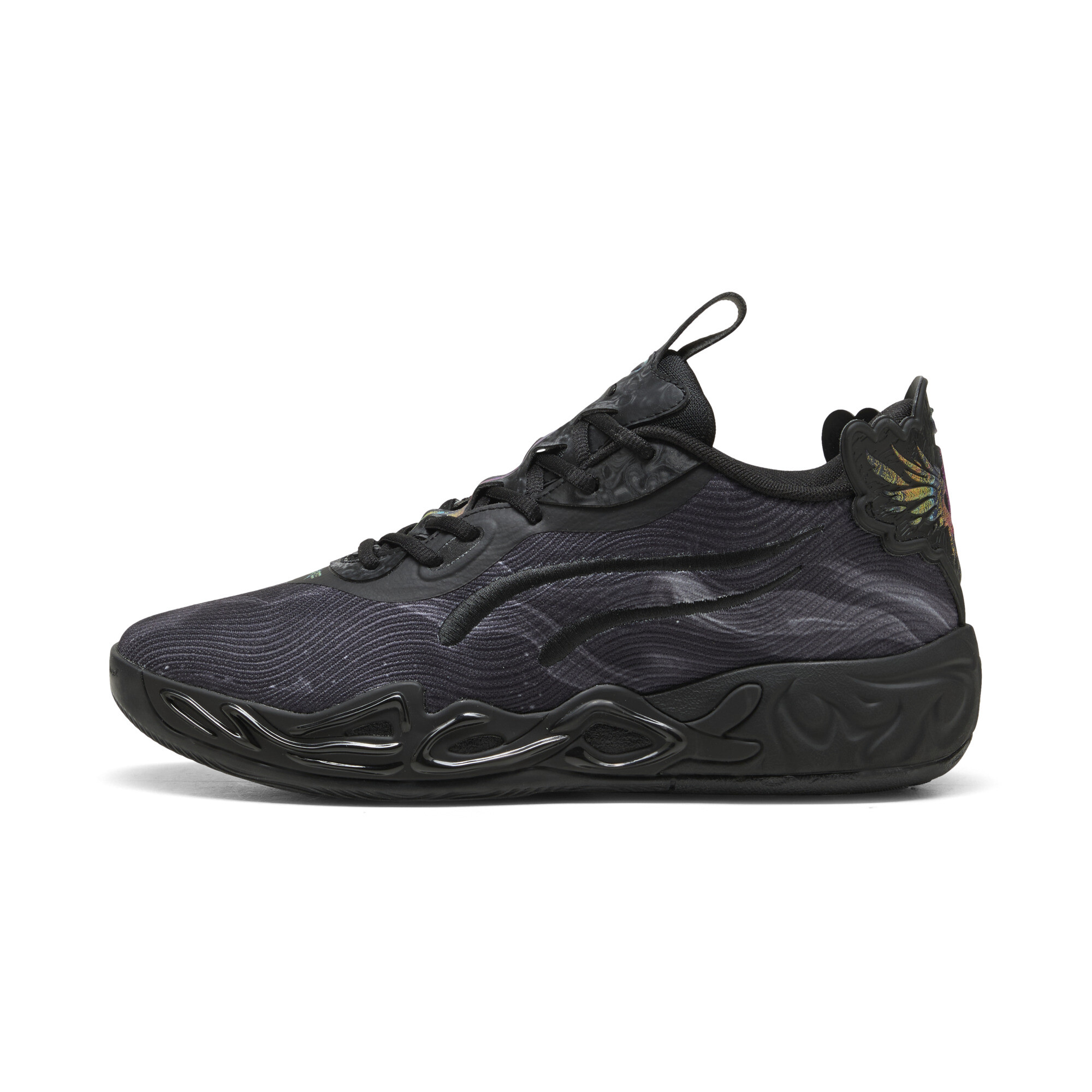 PUMA MB.04 Lo Team Basketballschuhe Unisex, Schuhe, Schwarz, 40
