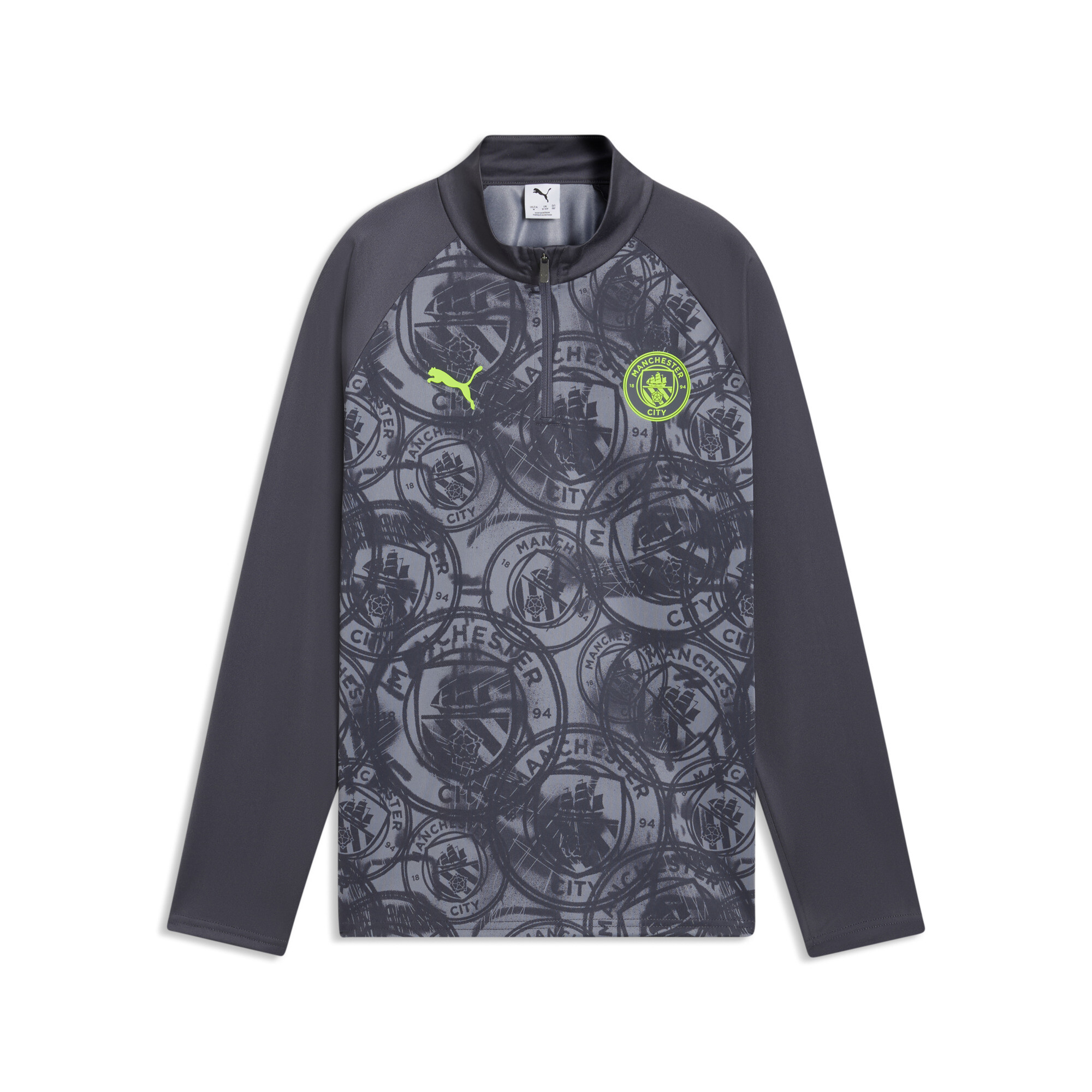 PUMA Manchester City Aufwärmoberteil Teenager, Accessoires, Grau, 5-6Y
