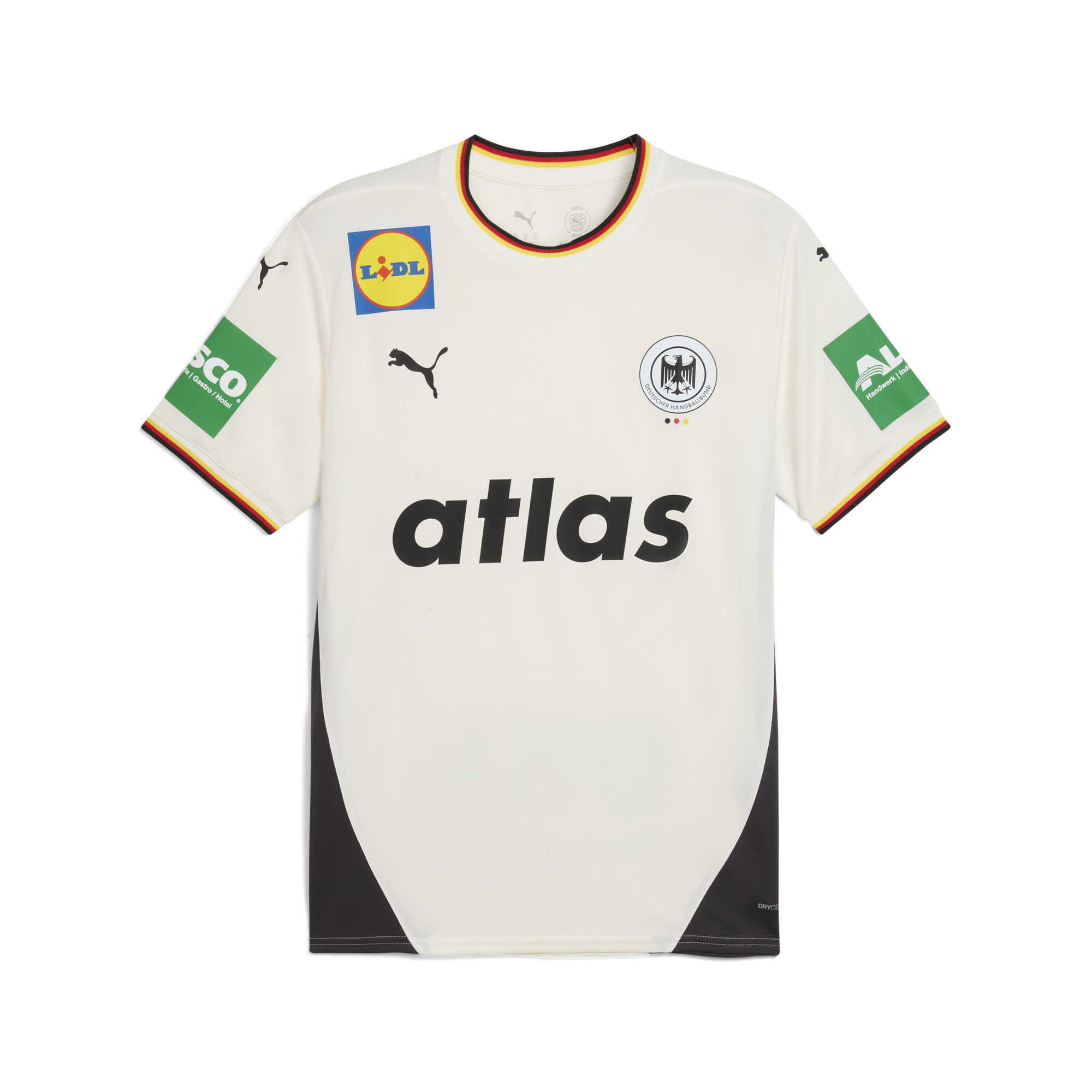 PUMA Deutscher Handballbund 2026 Heimtrikot Herren, Accessoires, Weiß, L