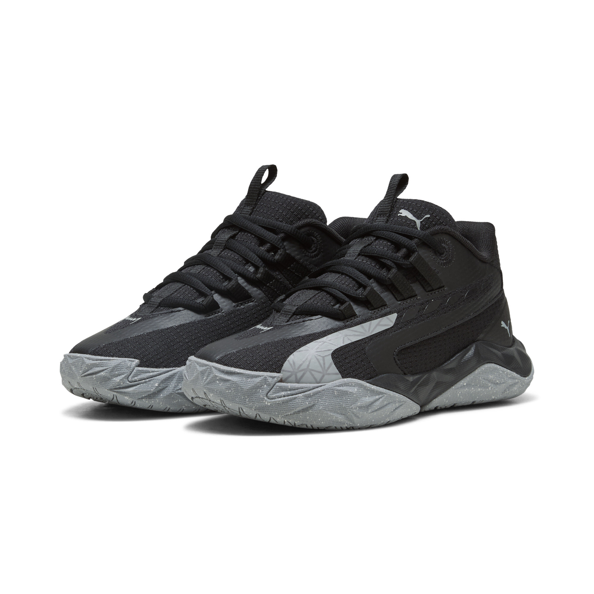 PUMA Dagger 2 Mid Basketballschuhe Teenager, Accessoires, Schwarz, 38