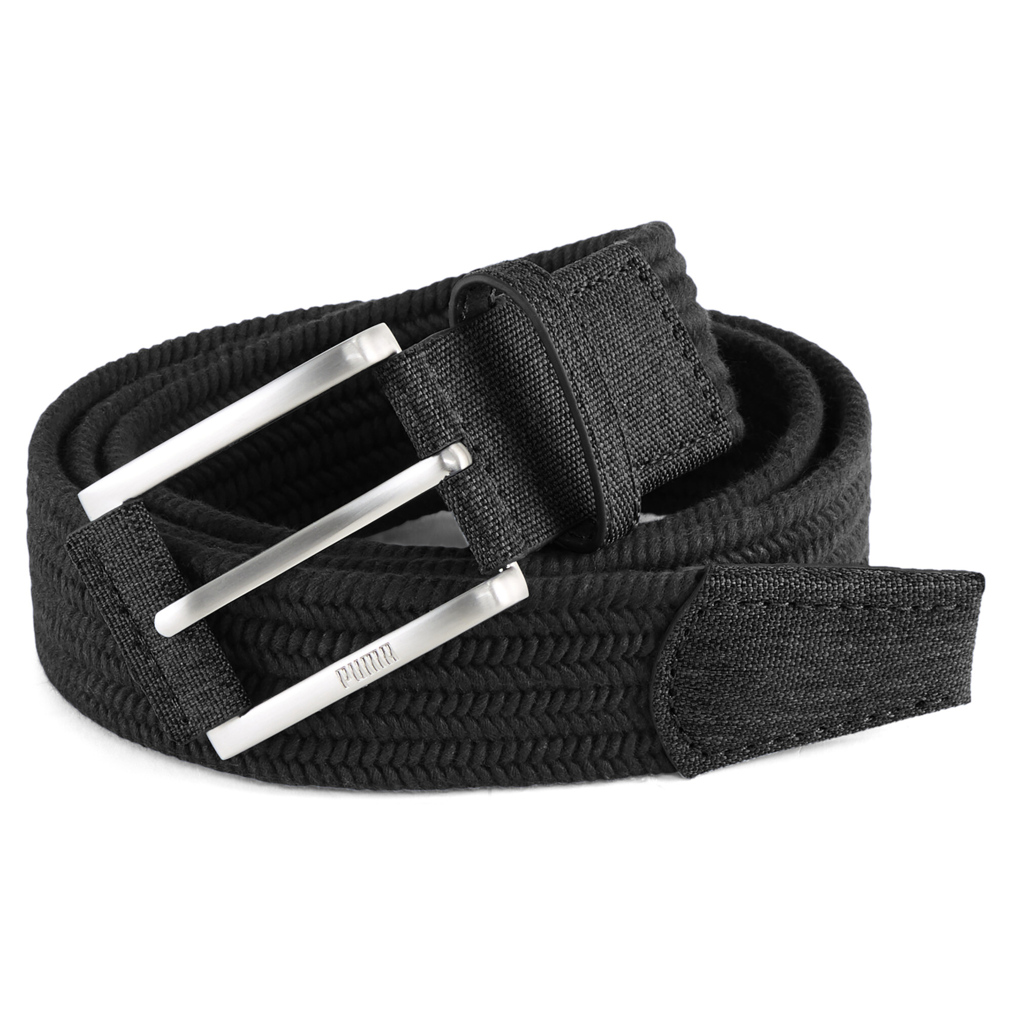 PUMA Golfgürtel aus Stretch-Webstoff, Accessoires, Schwarz, L/XL