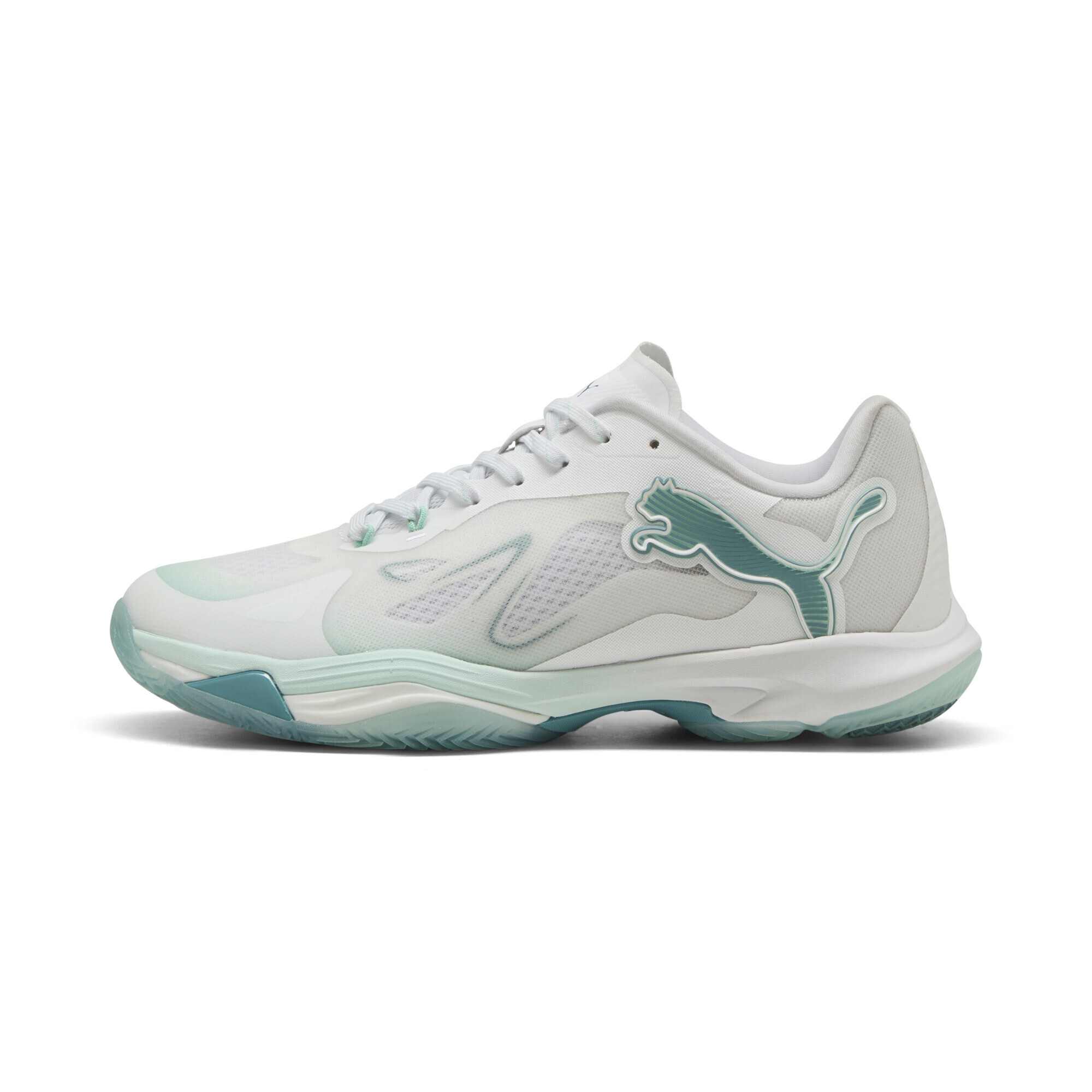 PUMA Vantage NITRO™ Game On Handballschuhe Damen, Schuhe, Weiß, 36