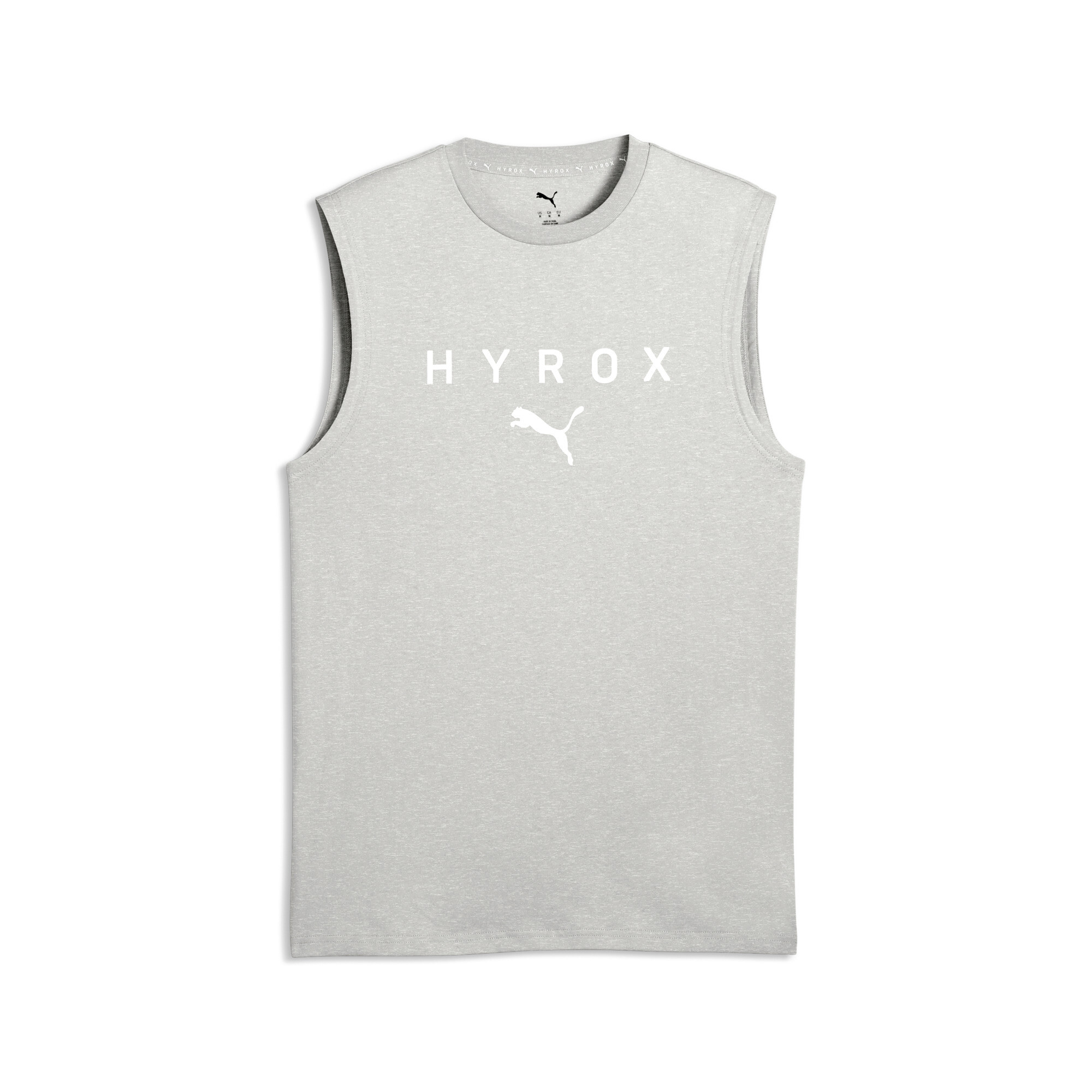 PUMA x HYROX Cut-Off Tanktop Herren, Accessoires, Grau, XXL