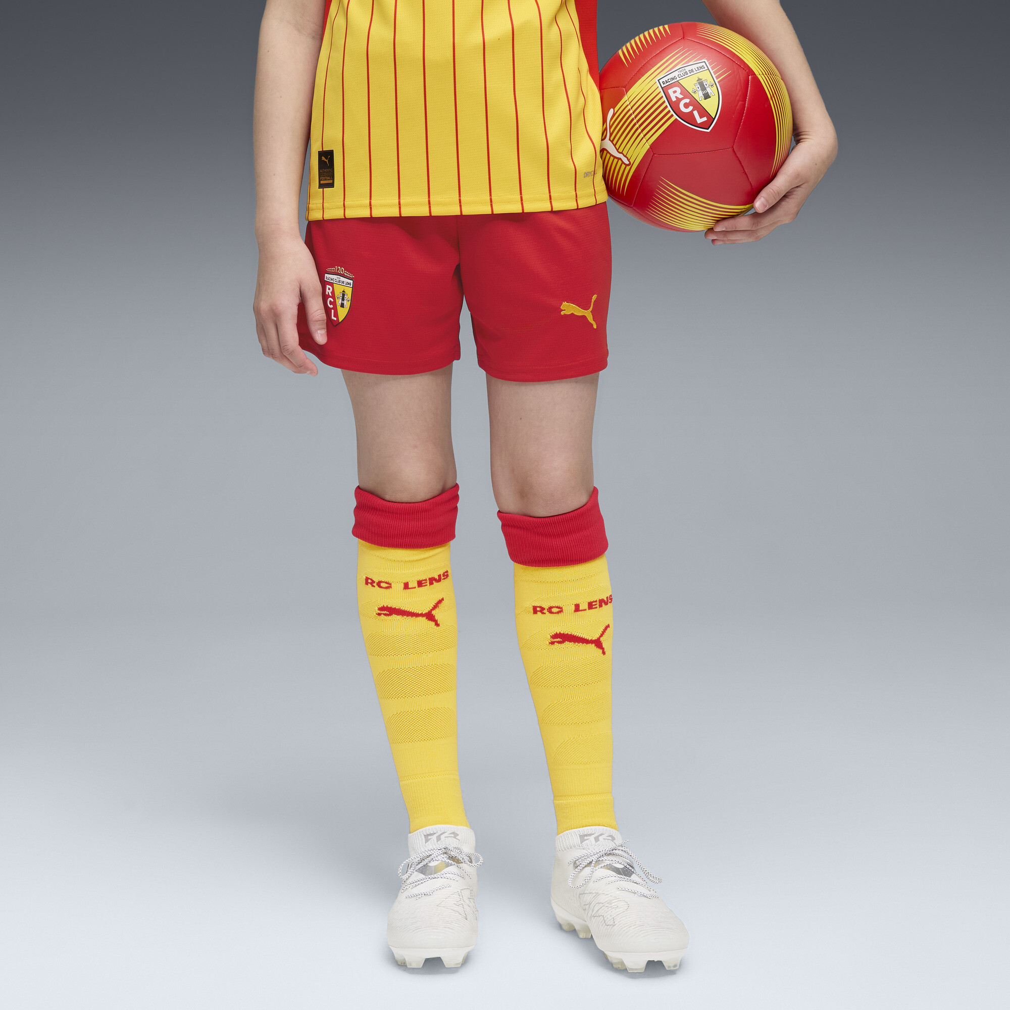 PUMA RC Lens 25/26 Shorts Teenager, Kleidung, Rot, 7-8Y