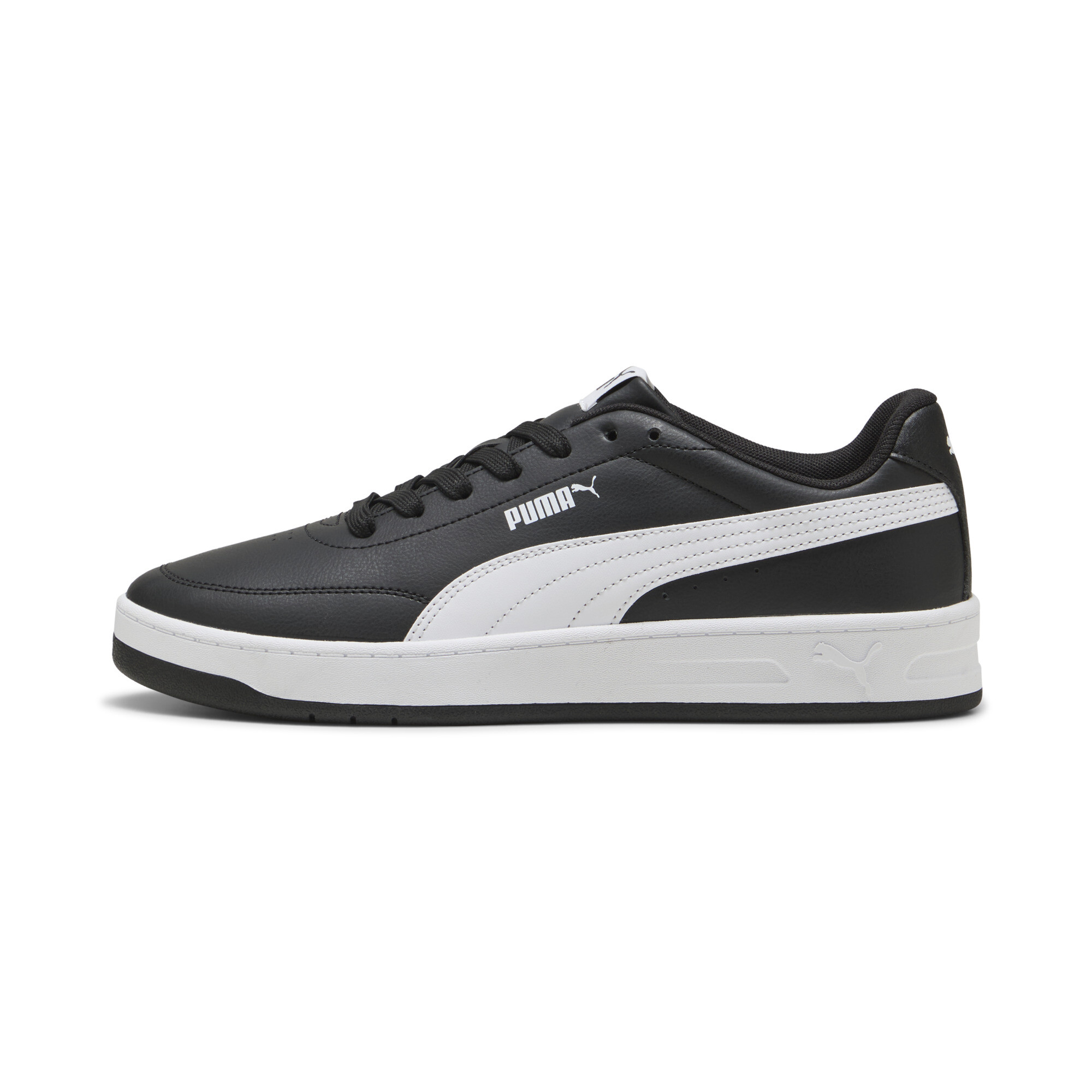 PUMA Court Classic Clean Sneakers Unisex, Schuhe, Schwarz, 40.5