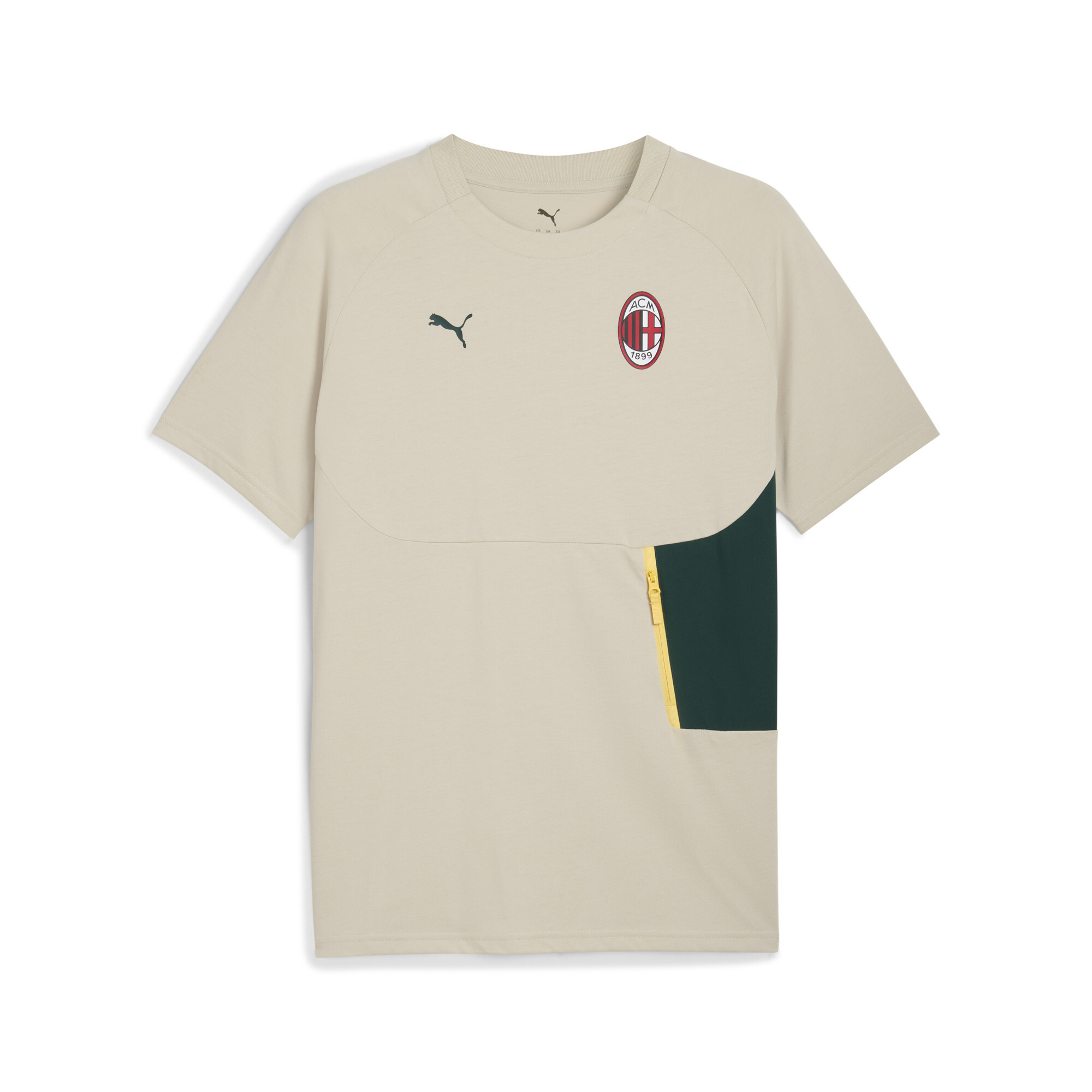 AC Milan PUMATECH T-Shirt mit Tasche Herren, Accessoires, , L
