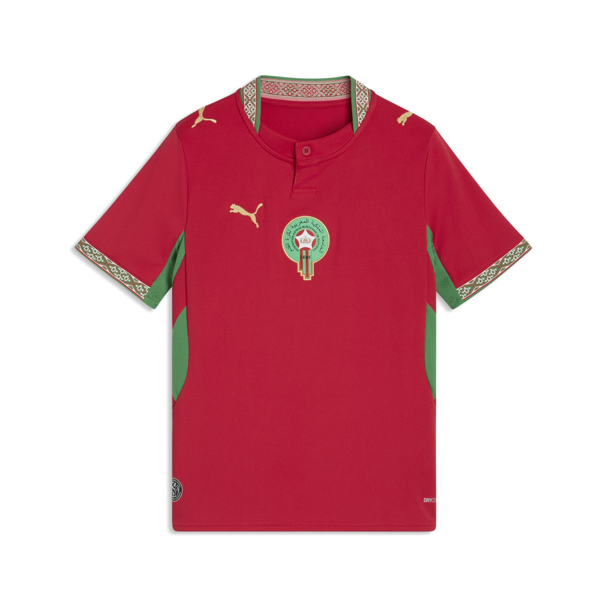 PUMA Marokko 2026 Heimtrikot Teenager, Accessoires, Rot, 15-16Y
