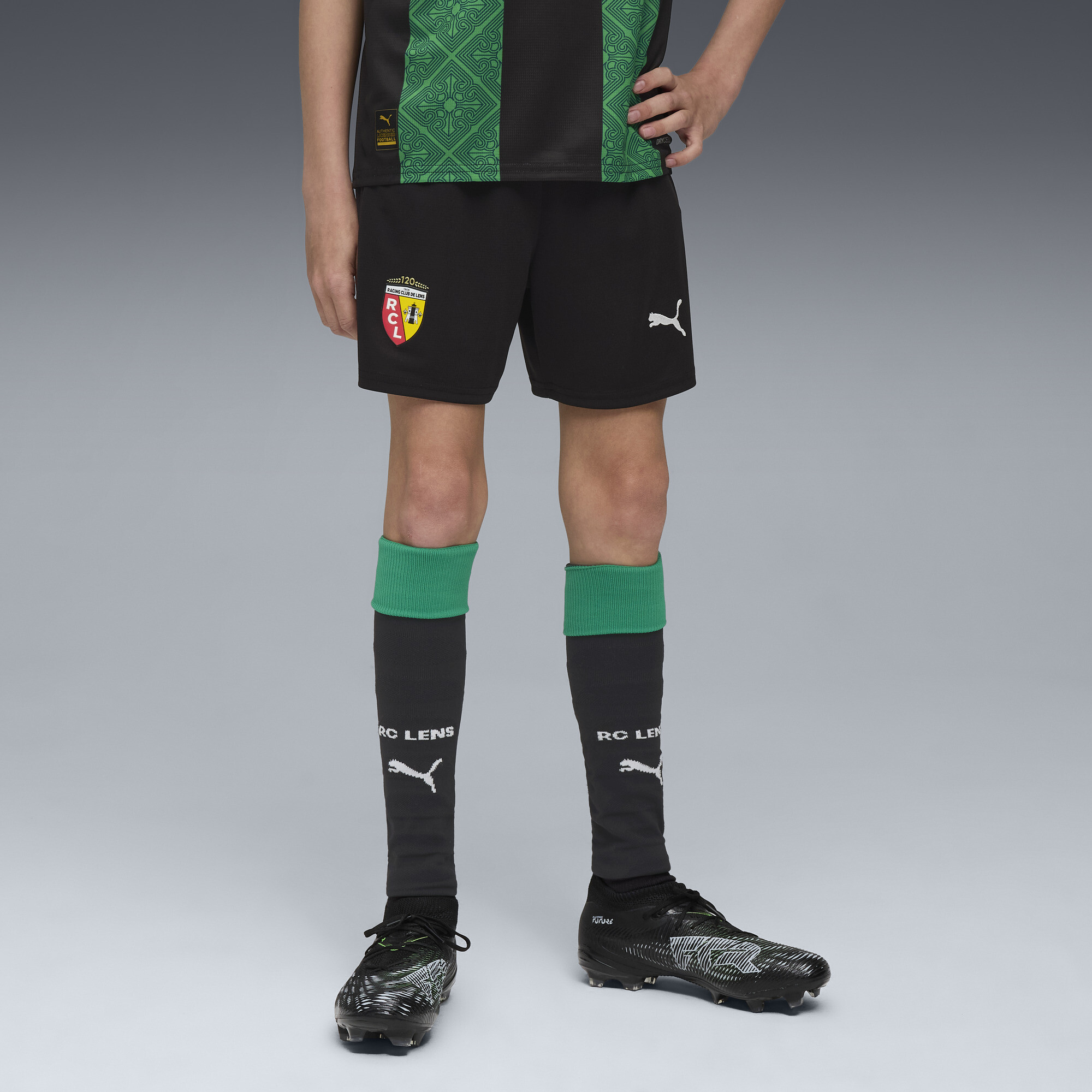 PUMA RC Lens 25/26 Shorts Teenager, Kleidung, Schwarz, 5-6Y