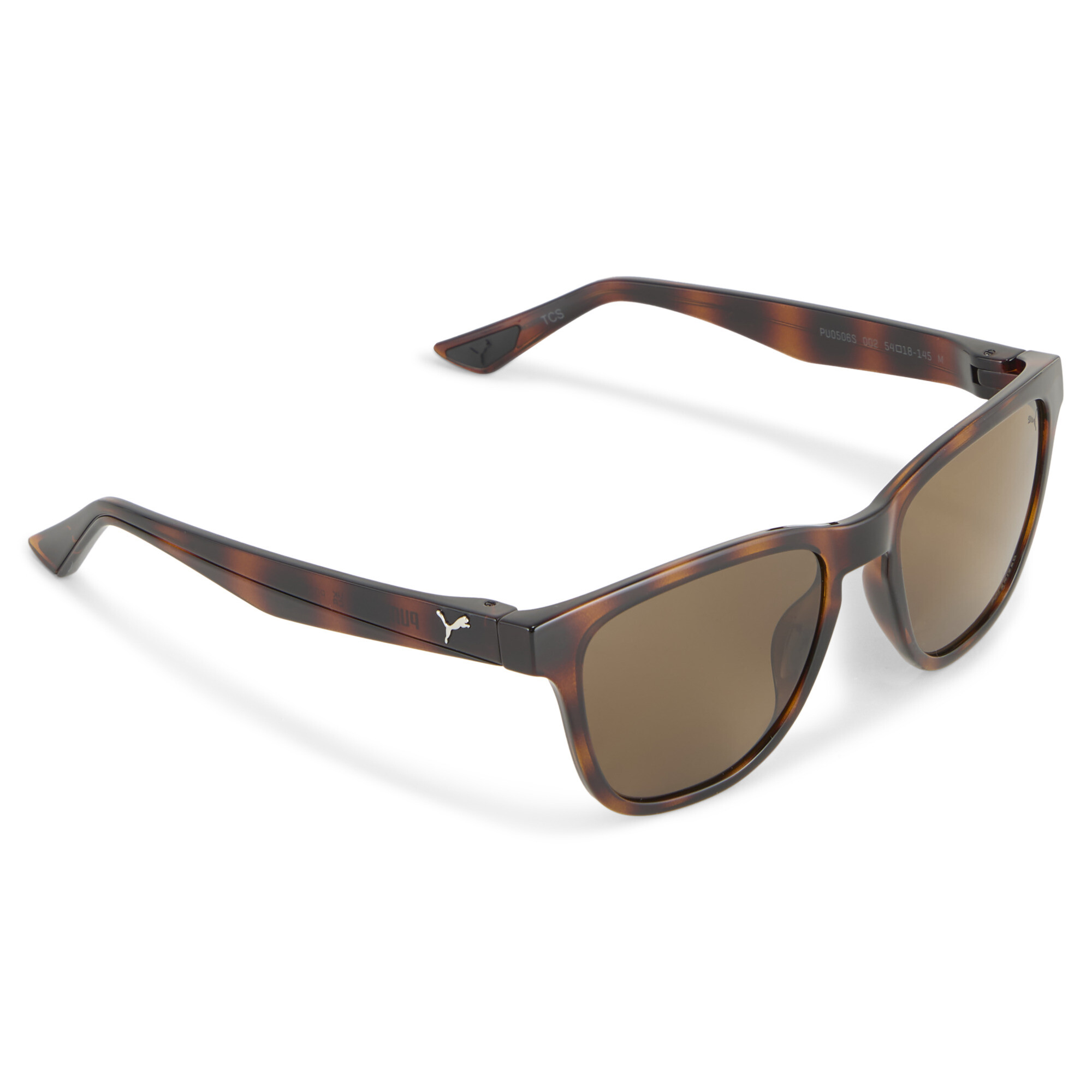 PUMA Sportliche Lifestyle-Sonnenbrille, Accessoires, Braun, OSFA