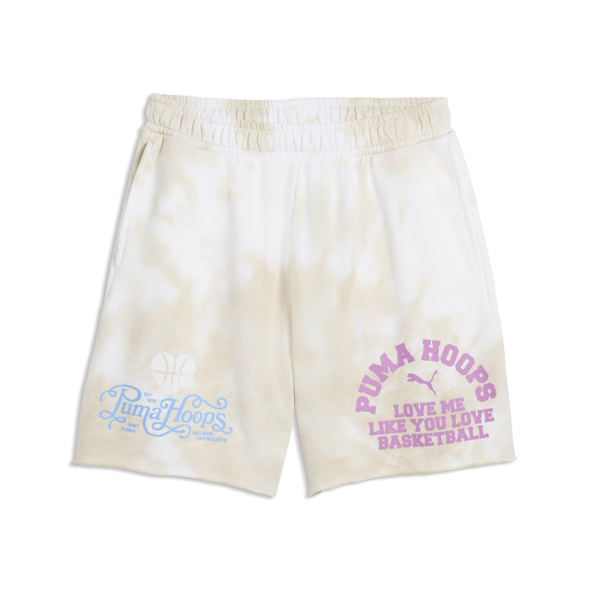 PUMA What The Fun Relaxed Basketballshorts Unisex, Accessoires, Weiß, XXL