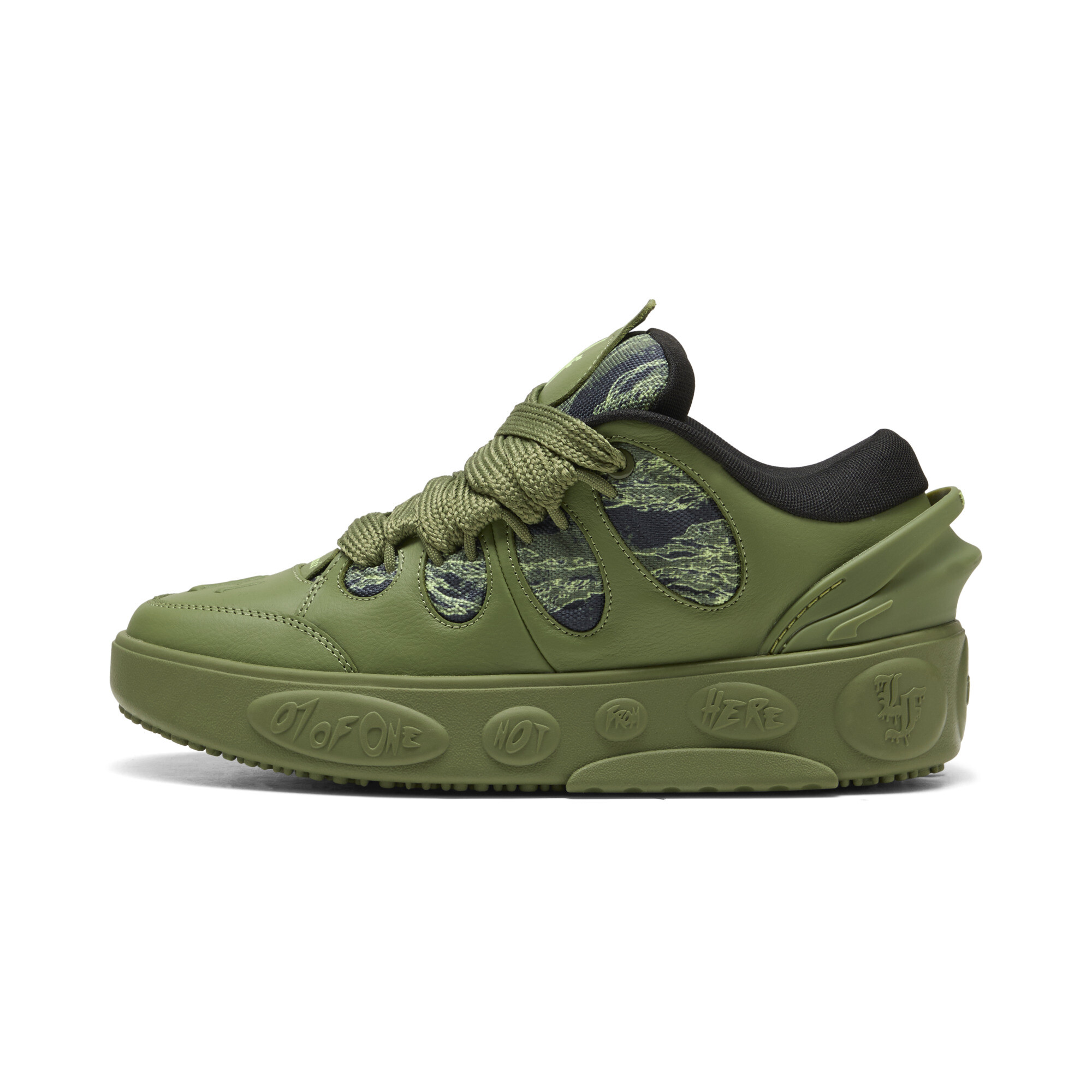 PUMA LaFrancé Camo Sneakers Unisex, Schuhe, Grün, 48