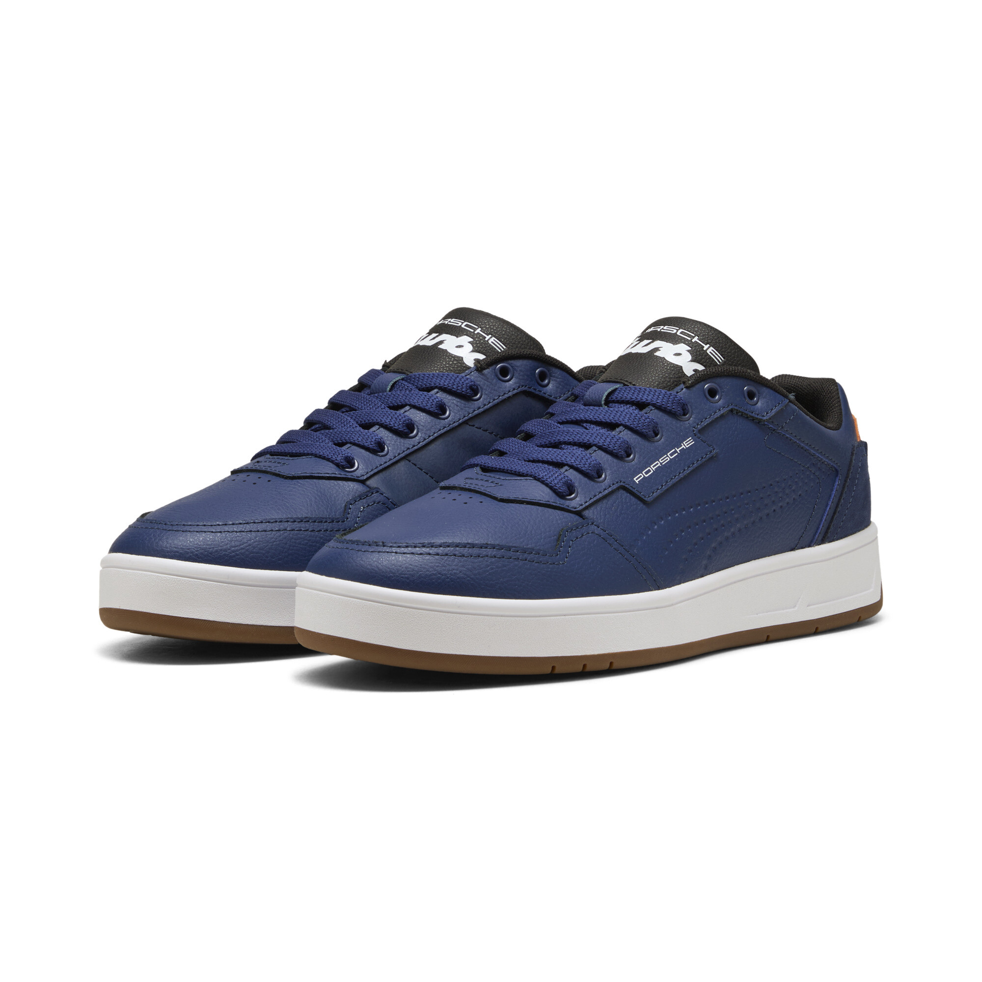 PUMA Porsche Legacy Court Classic Lux Sneakers Unisex, Accessoires, Blau, 44.5
