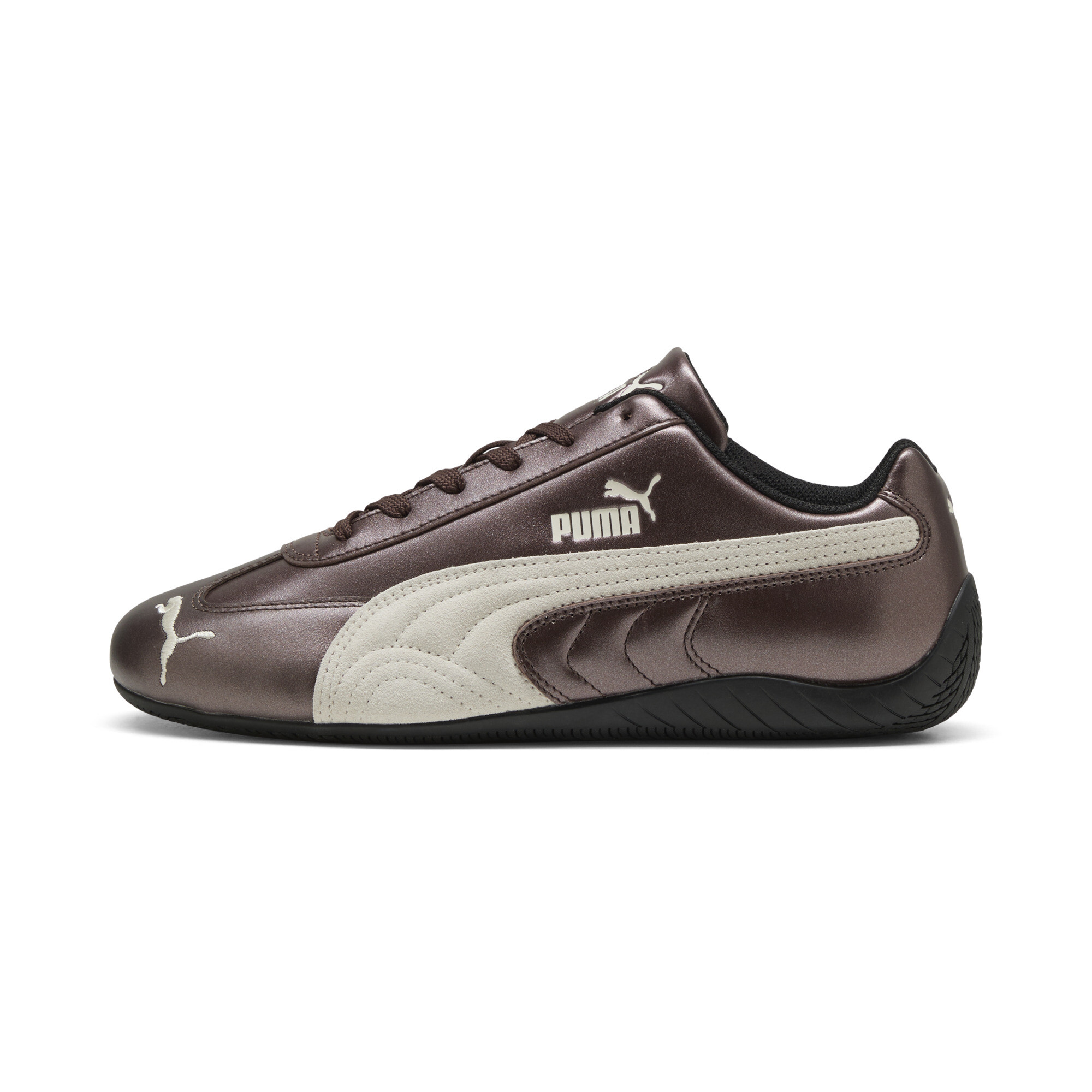 PUMA Speedcat Metallisch Sneakers Unisex, Schuhe, Braun, 42