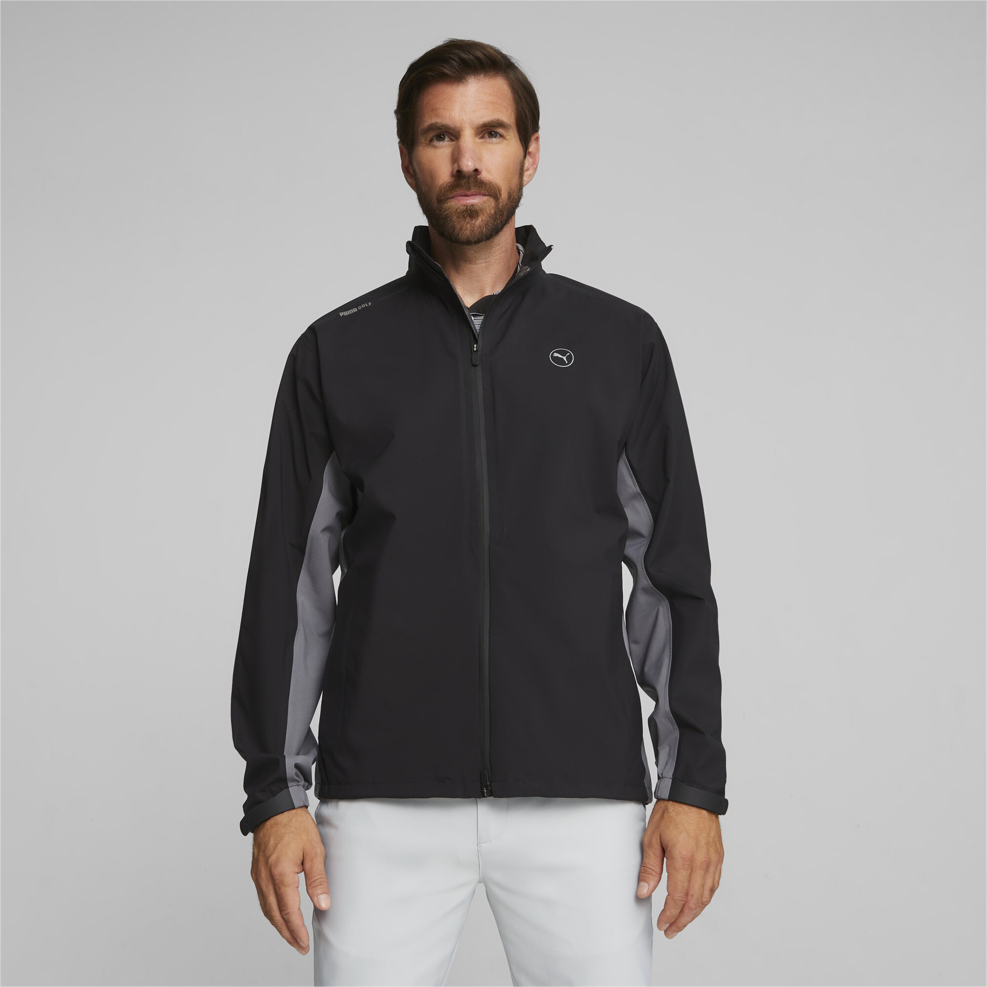 PUMA DRYLBL Golf Regenjacke Herren, Kleidung, Schwarz, XXL