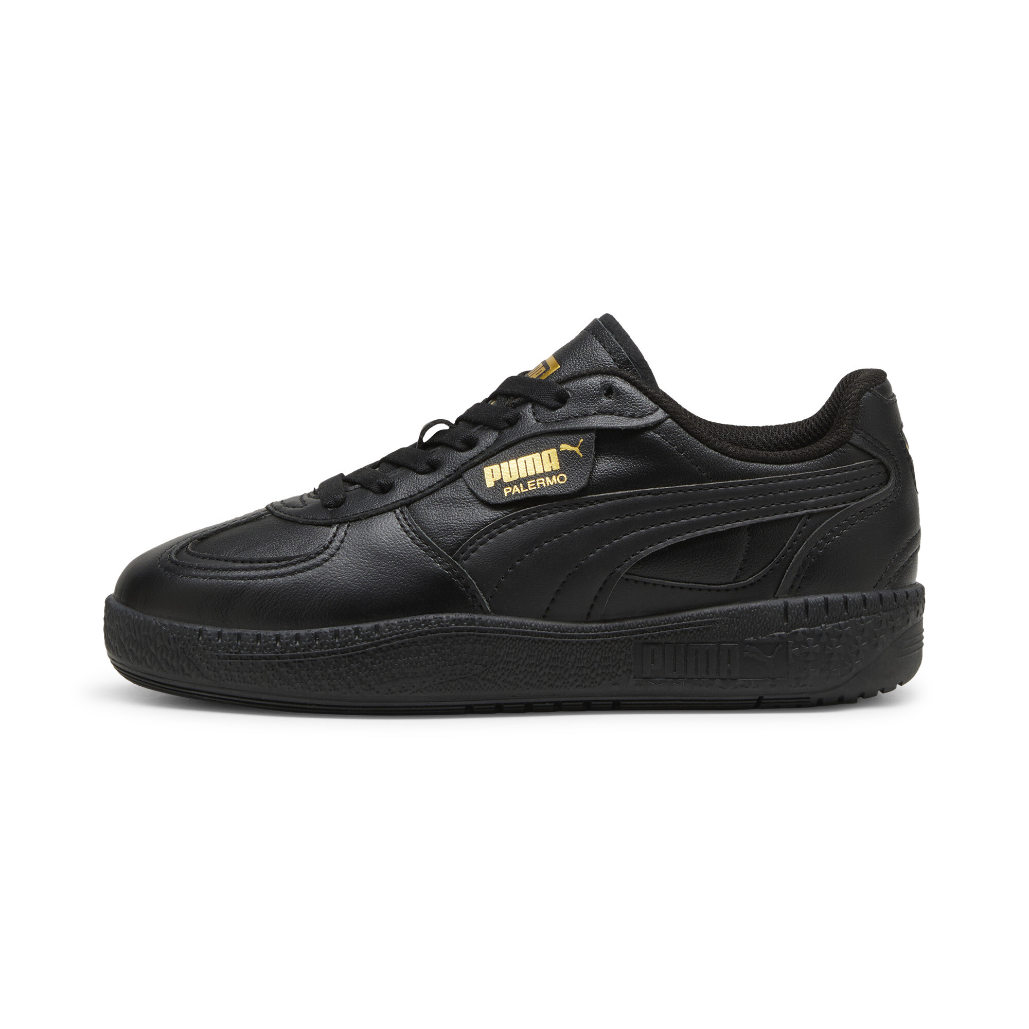 PUMA Palermo Moda Leather Sneakers Damen, Schuhe, Schwarz, 37.5